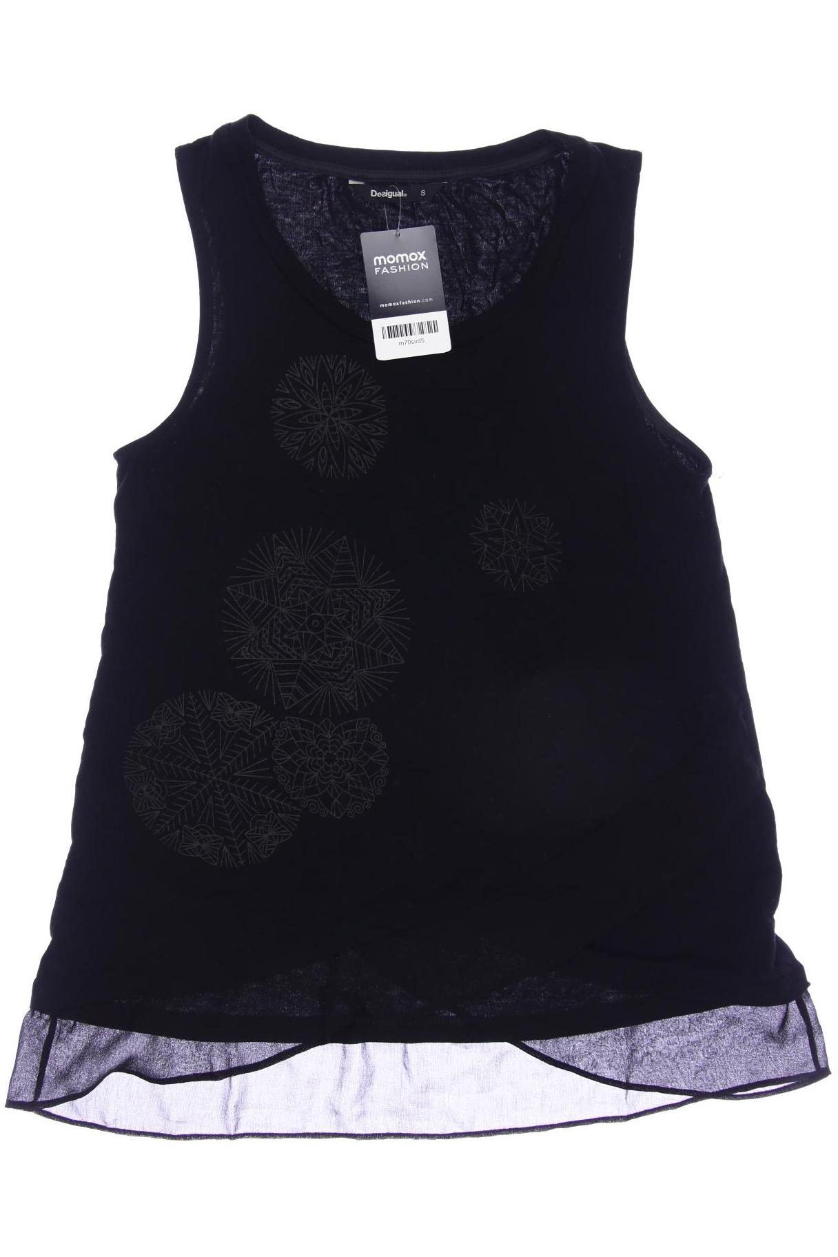 

Desigual Damen Top, schwarz, Gr. 36