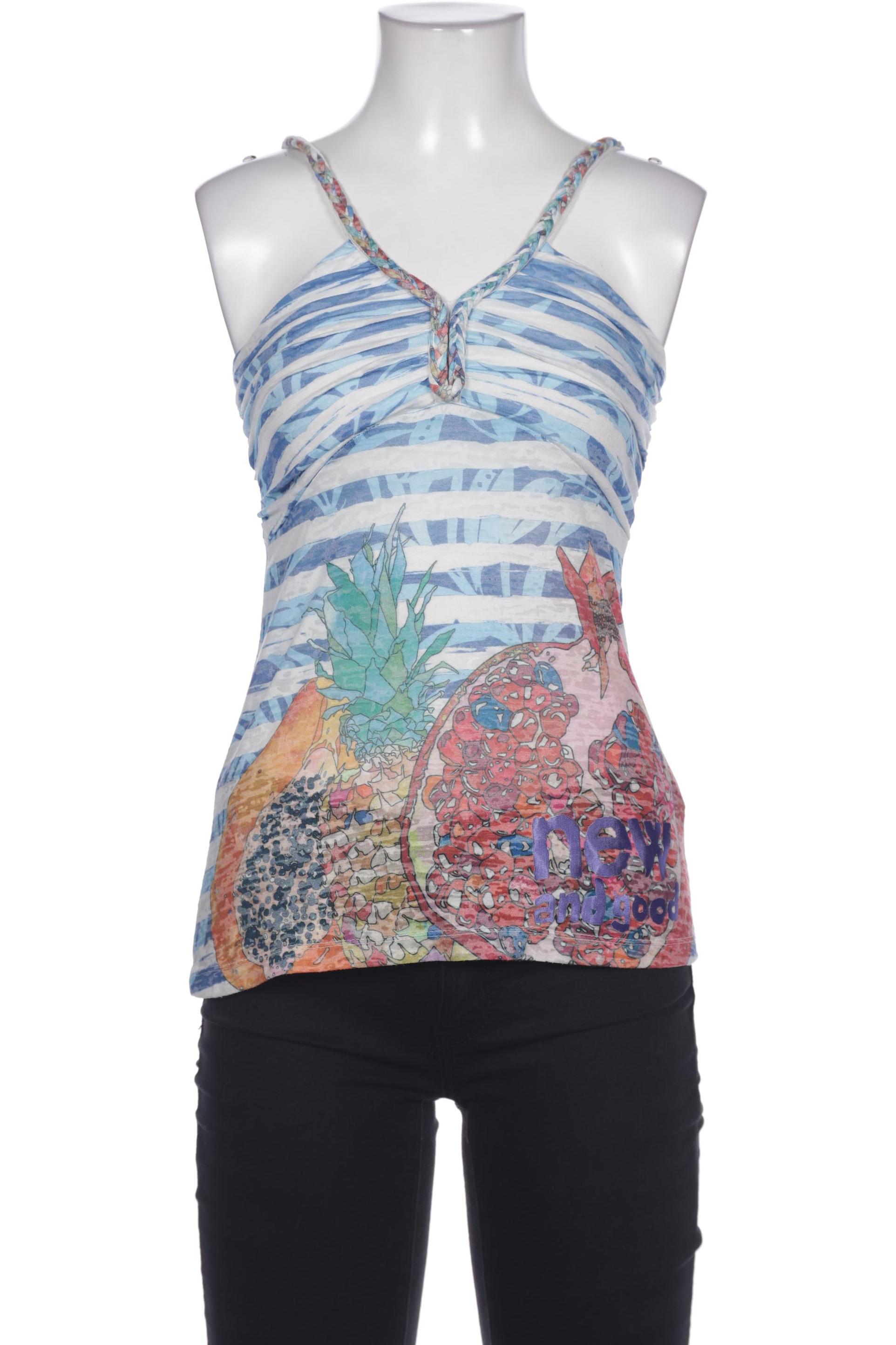 

Desigual Damen Top, blau, Gr. 34