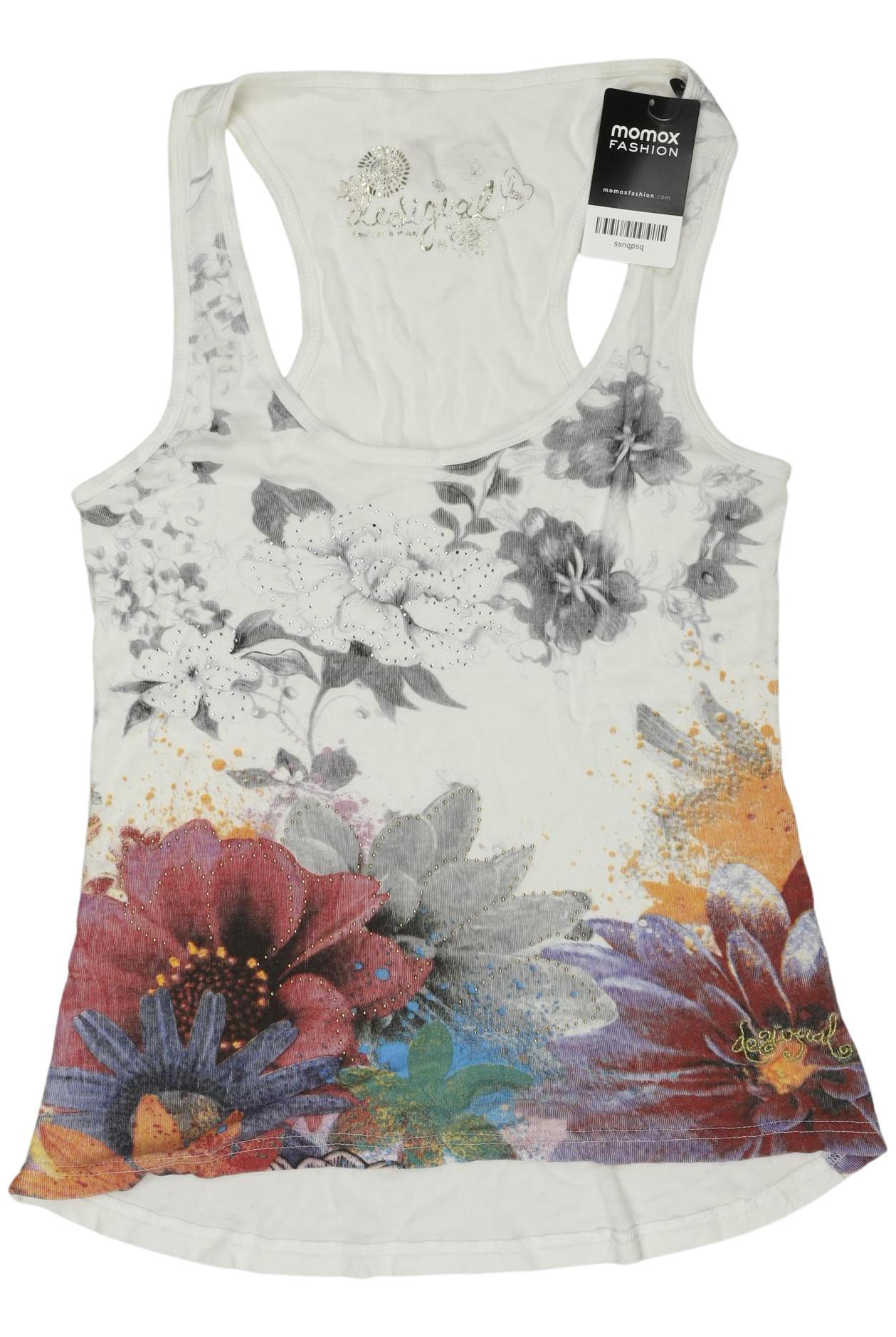 

Desigual Damen Top, weiß, Gr. 42