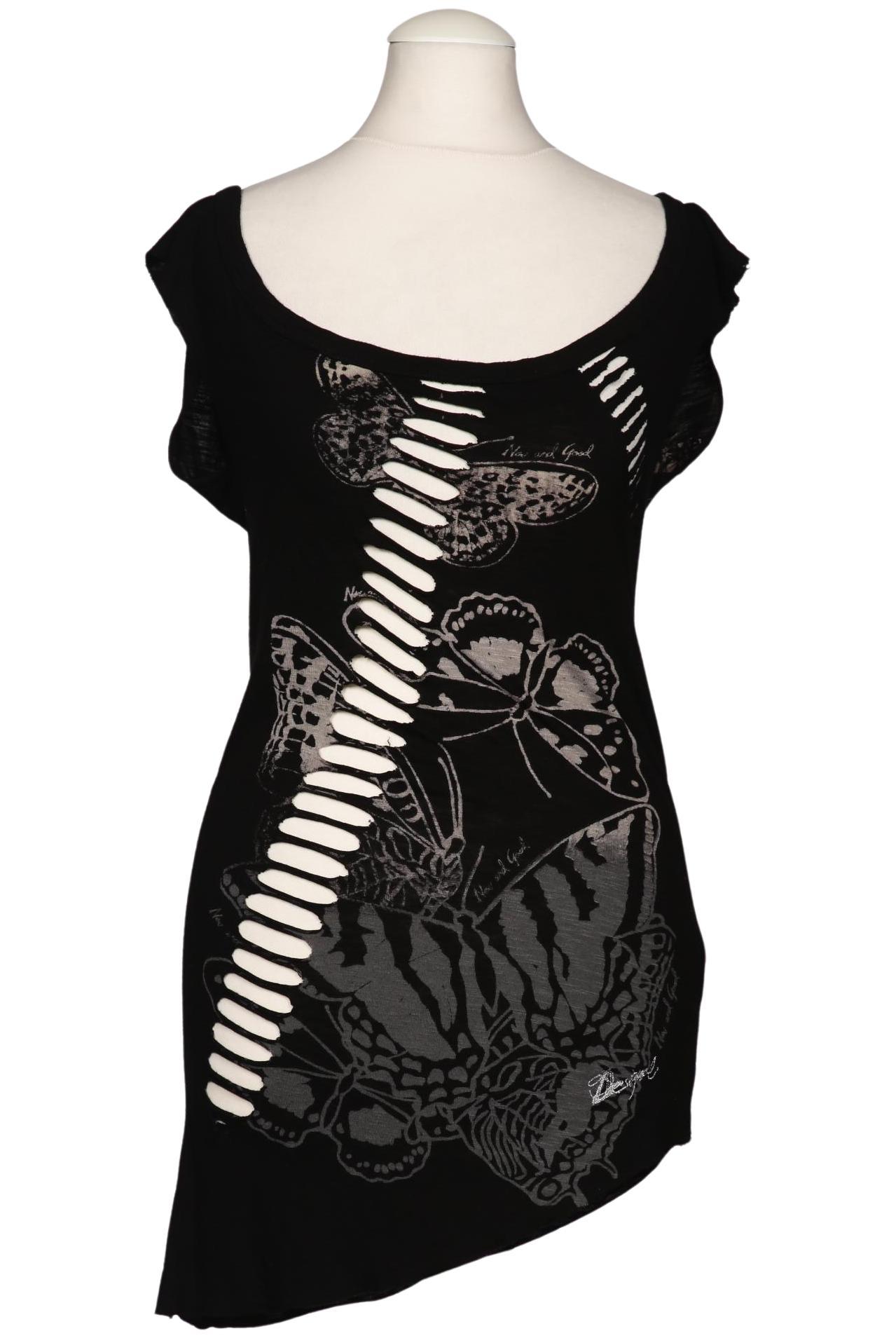 

Desigual Damen Top, schwarz, Gr. 36