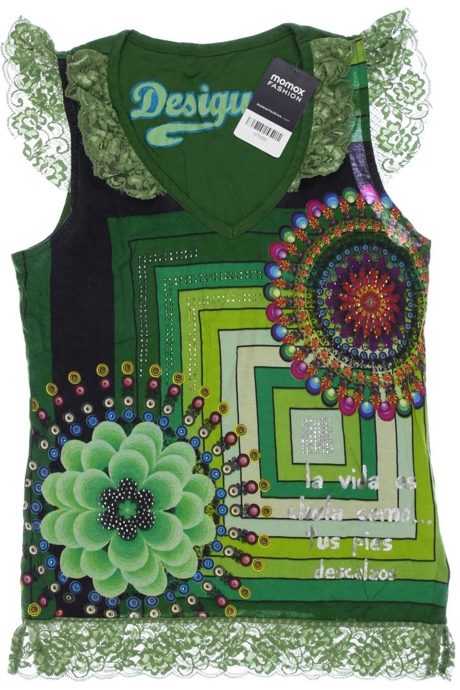 

Desigual Damen Top, grün, Gr. 38