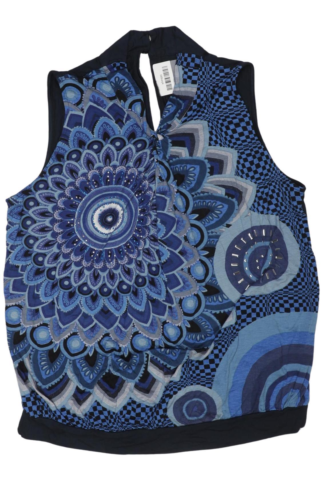 

Desigual Damen Top, marineblau, Gr. 44
