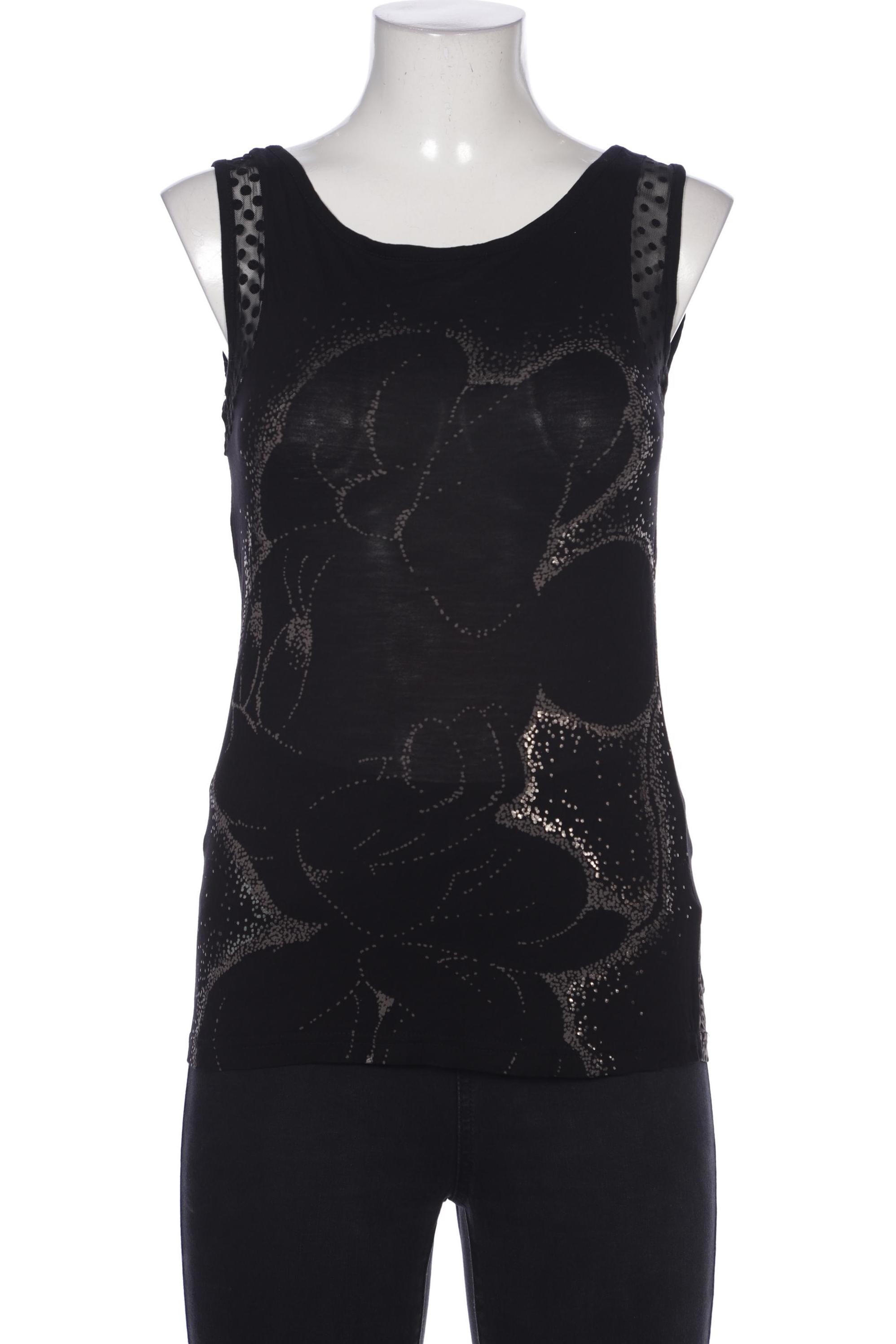 

Desigual Damen Top, schwarz, Gr. 38