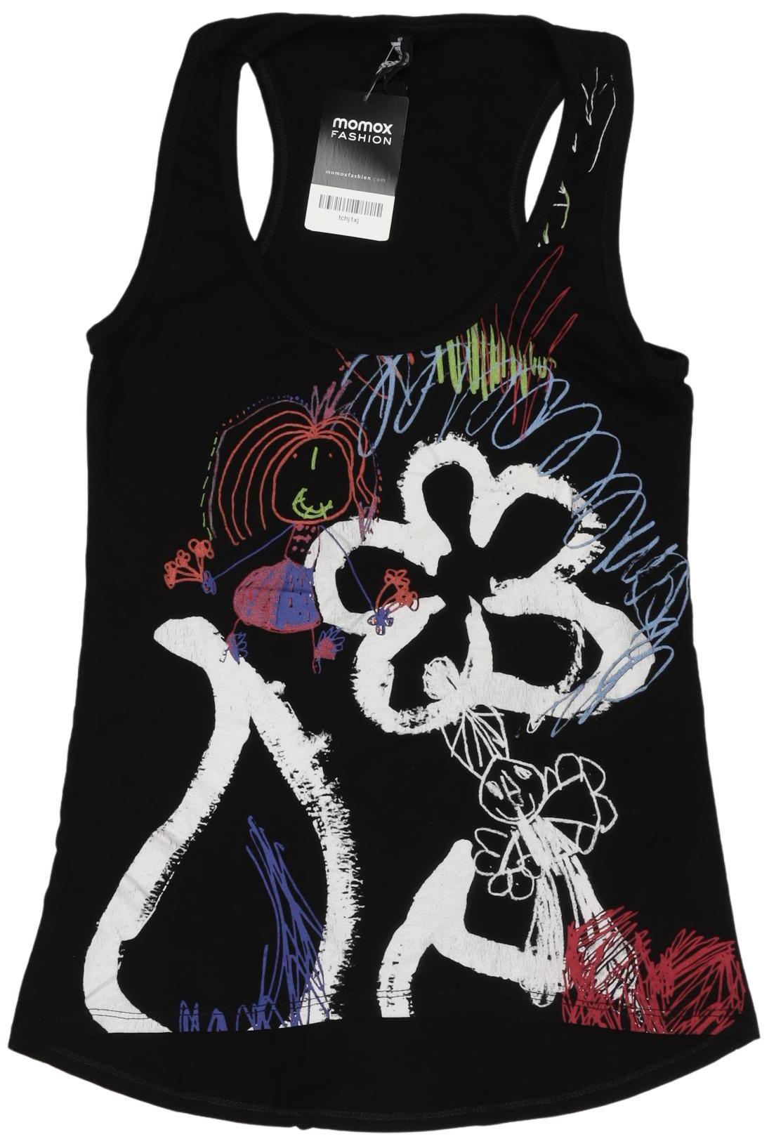 

Desigual Damen Top, schwarz, Gr. 38