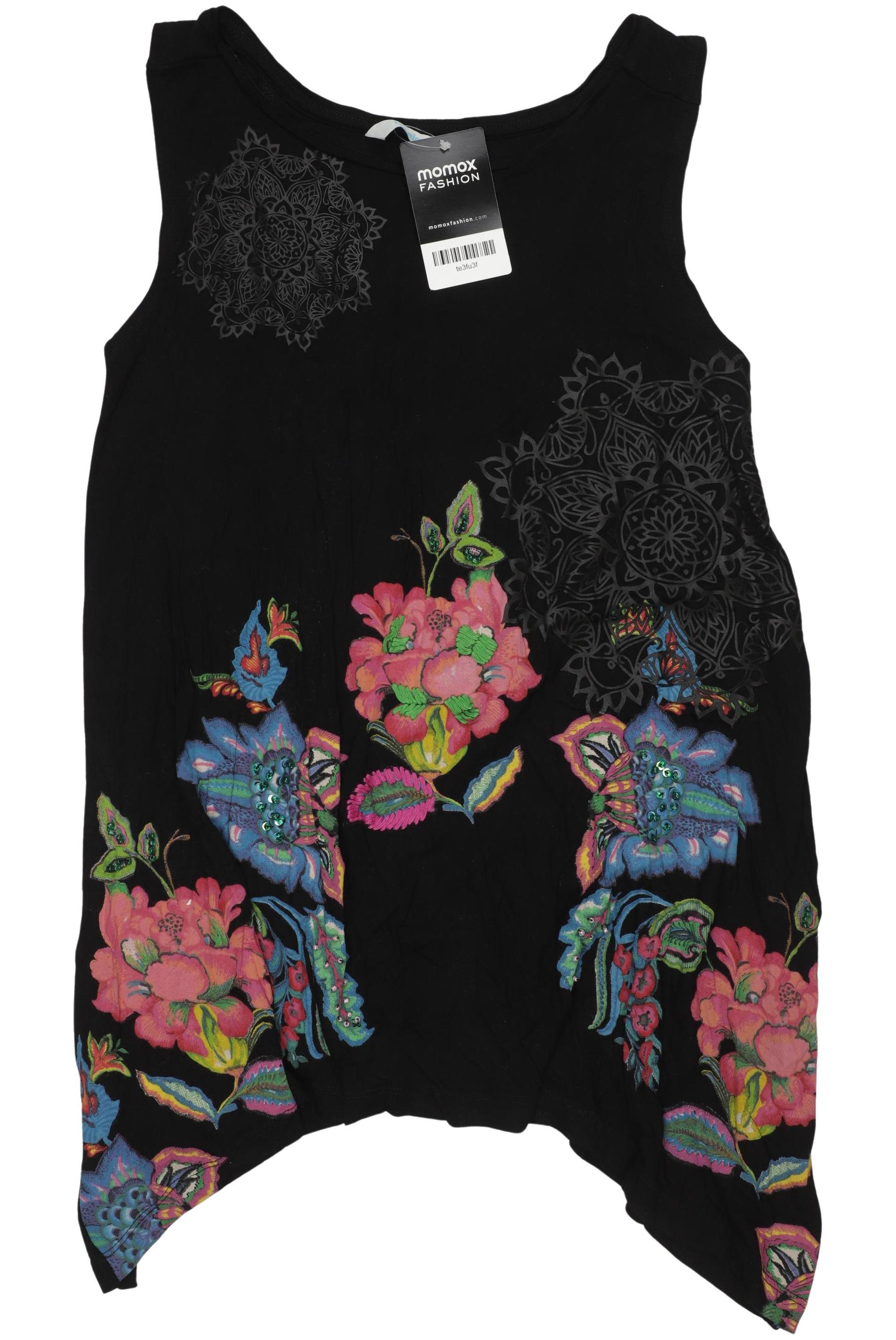 

Desigual Damen Top, schwarz, Gr. 36