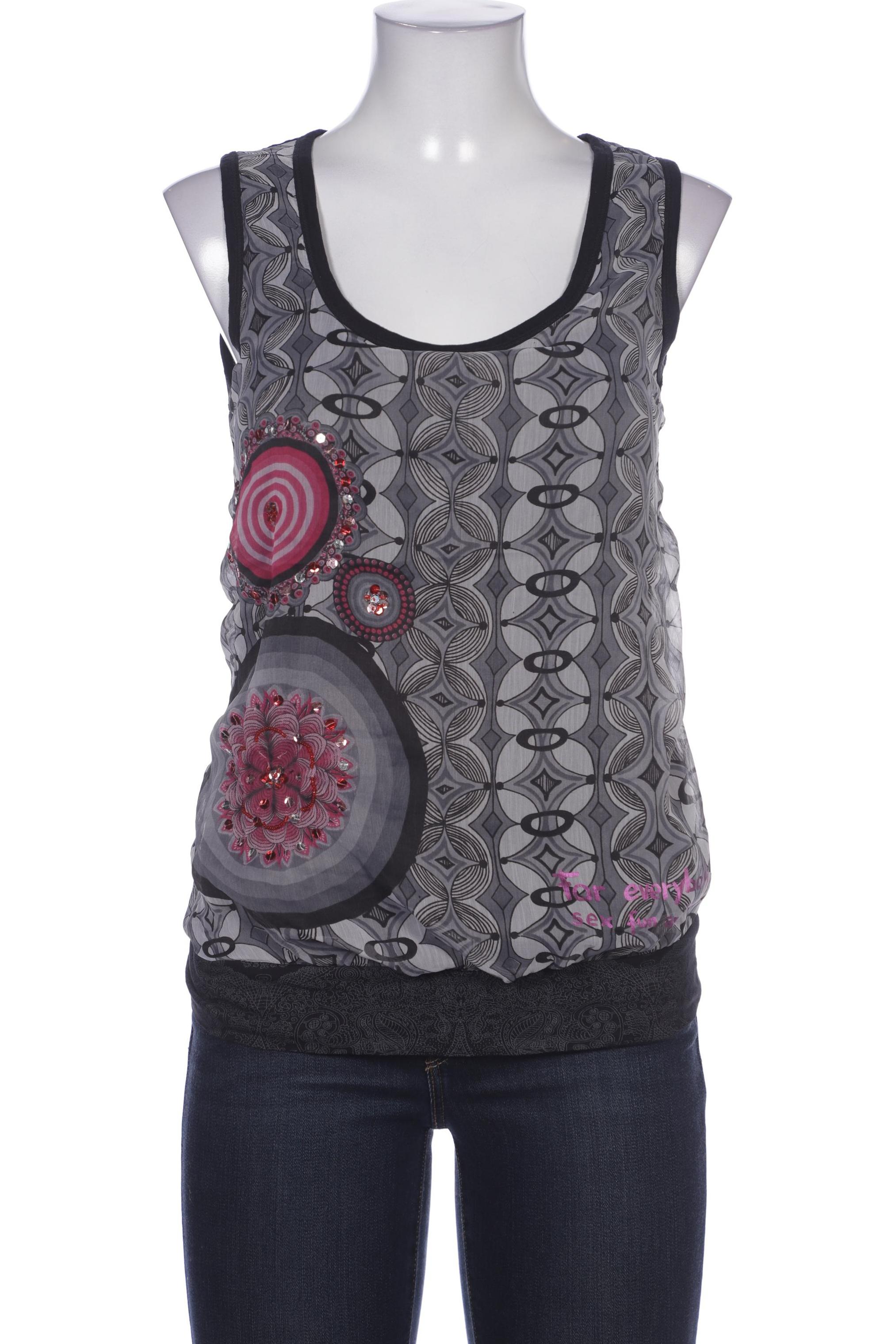 

Desigual Damen Top, grau, Gr. 36
