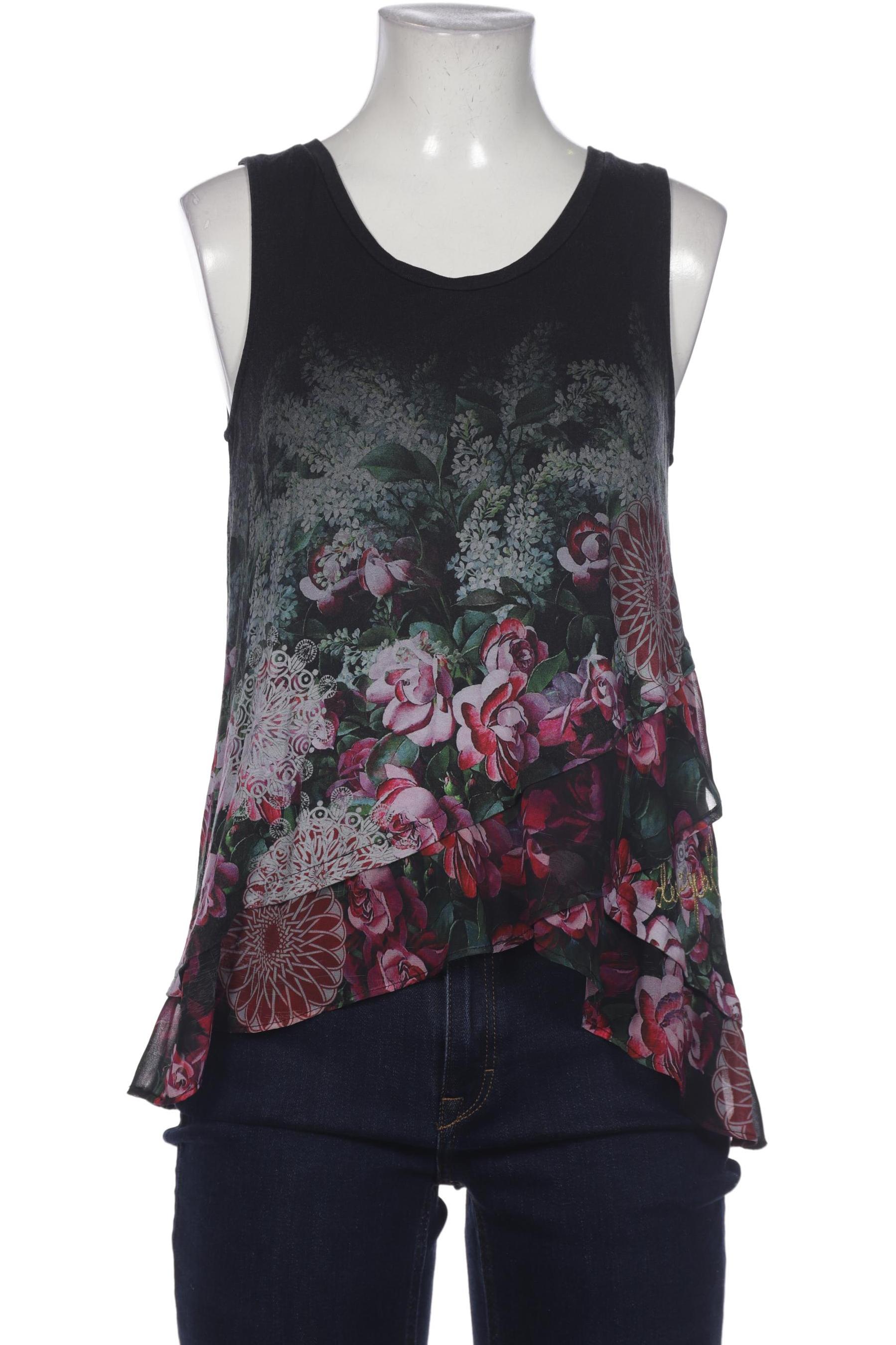 

Desigual Damen Top, schwarz, Gr. 38