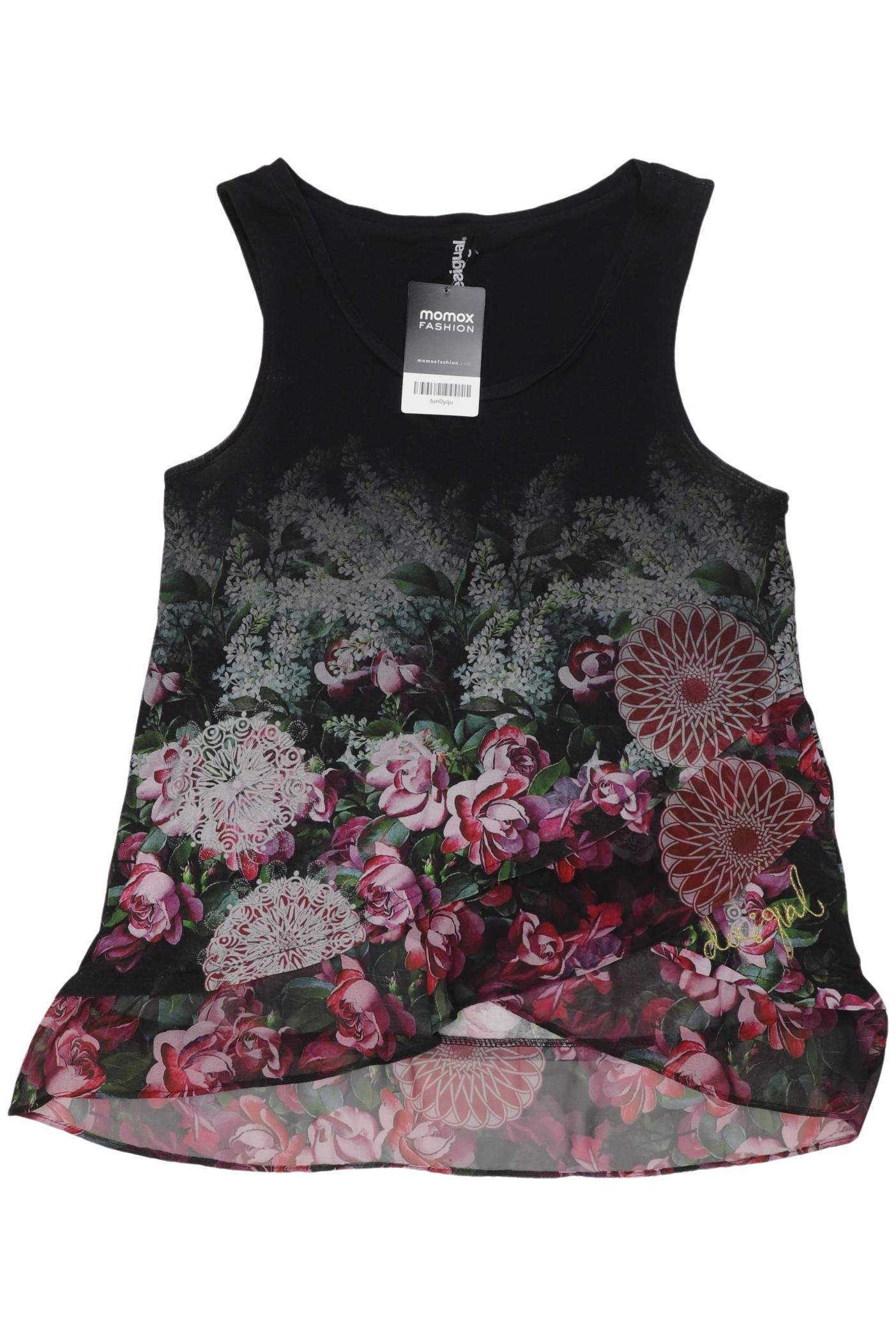 

Desigual Damen Top, schwarz, Gr. 38