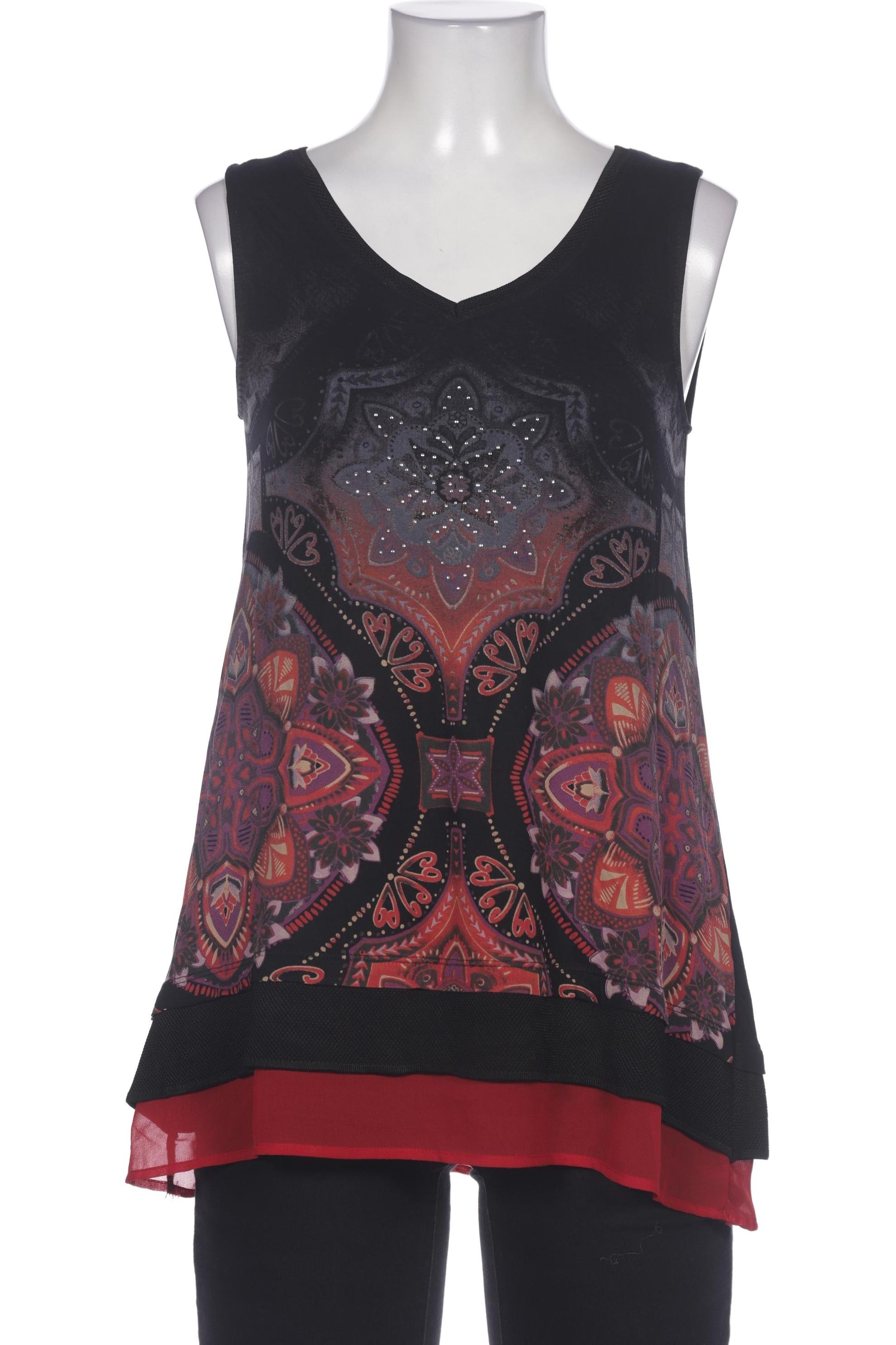

Desigual Damen Top, schwarz, Gr. 34