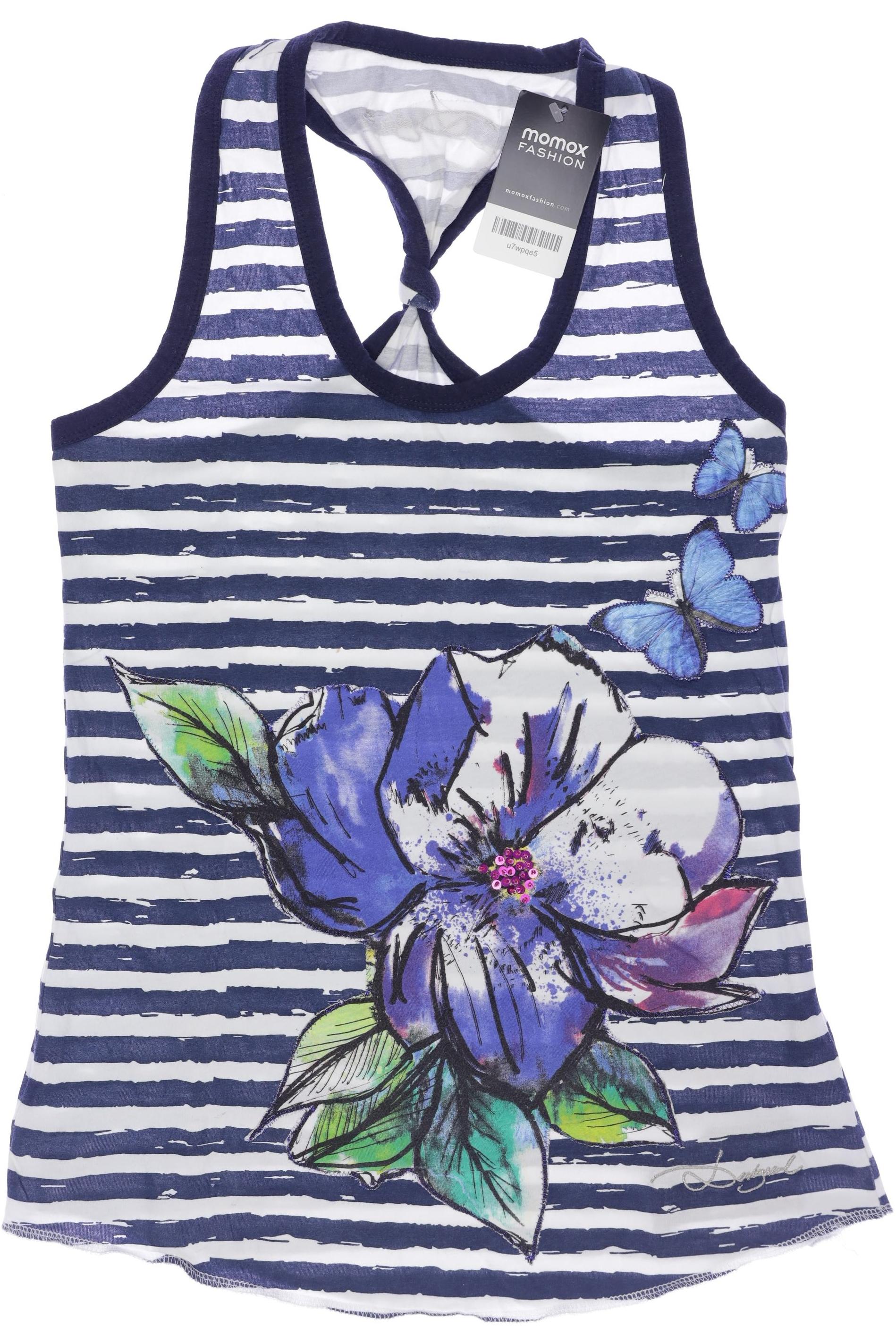 

Desigual Damen Top, marineblau, Gr. 38