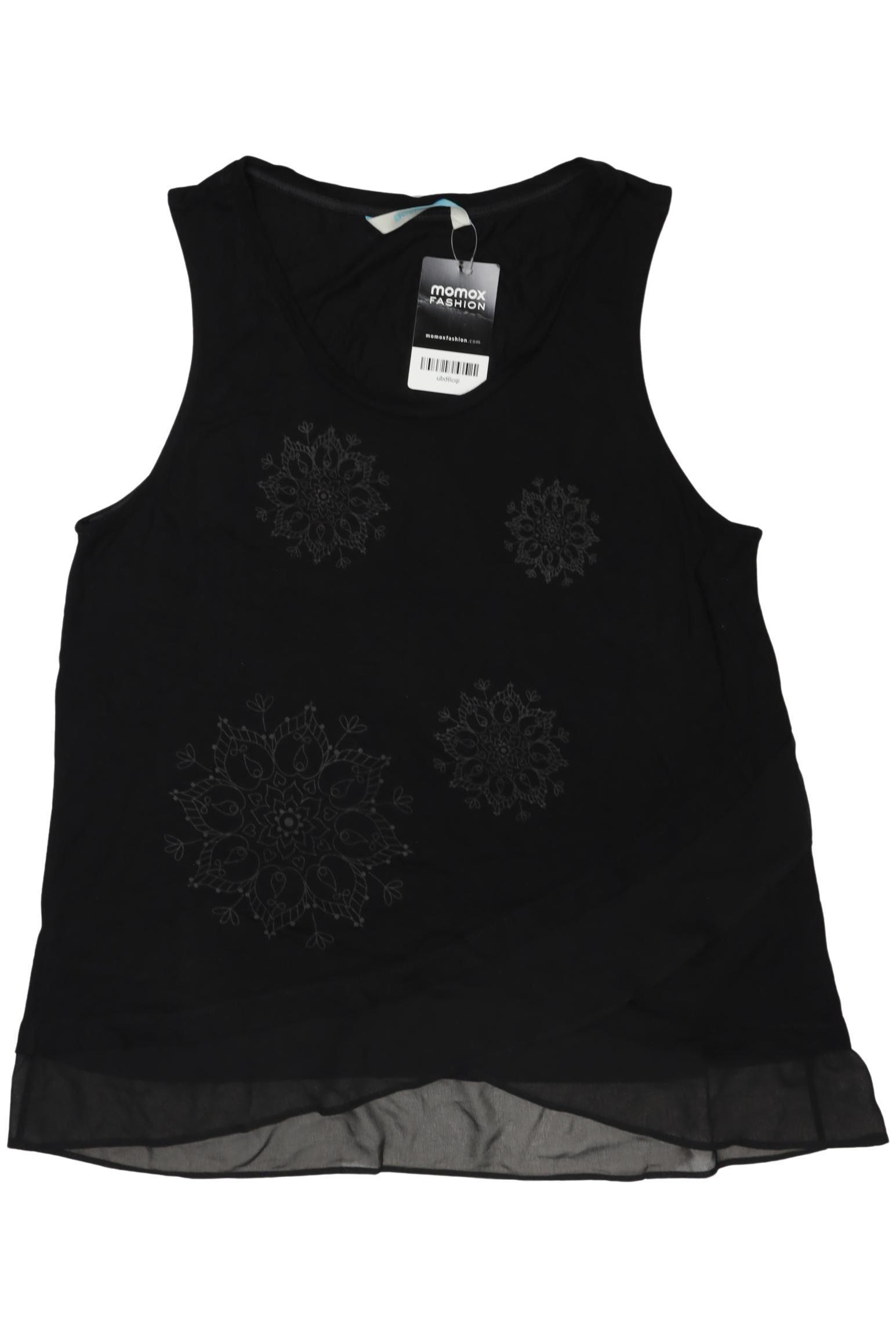 

Desigual Damen Top, schwarz, Gr. 46