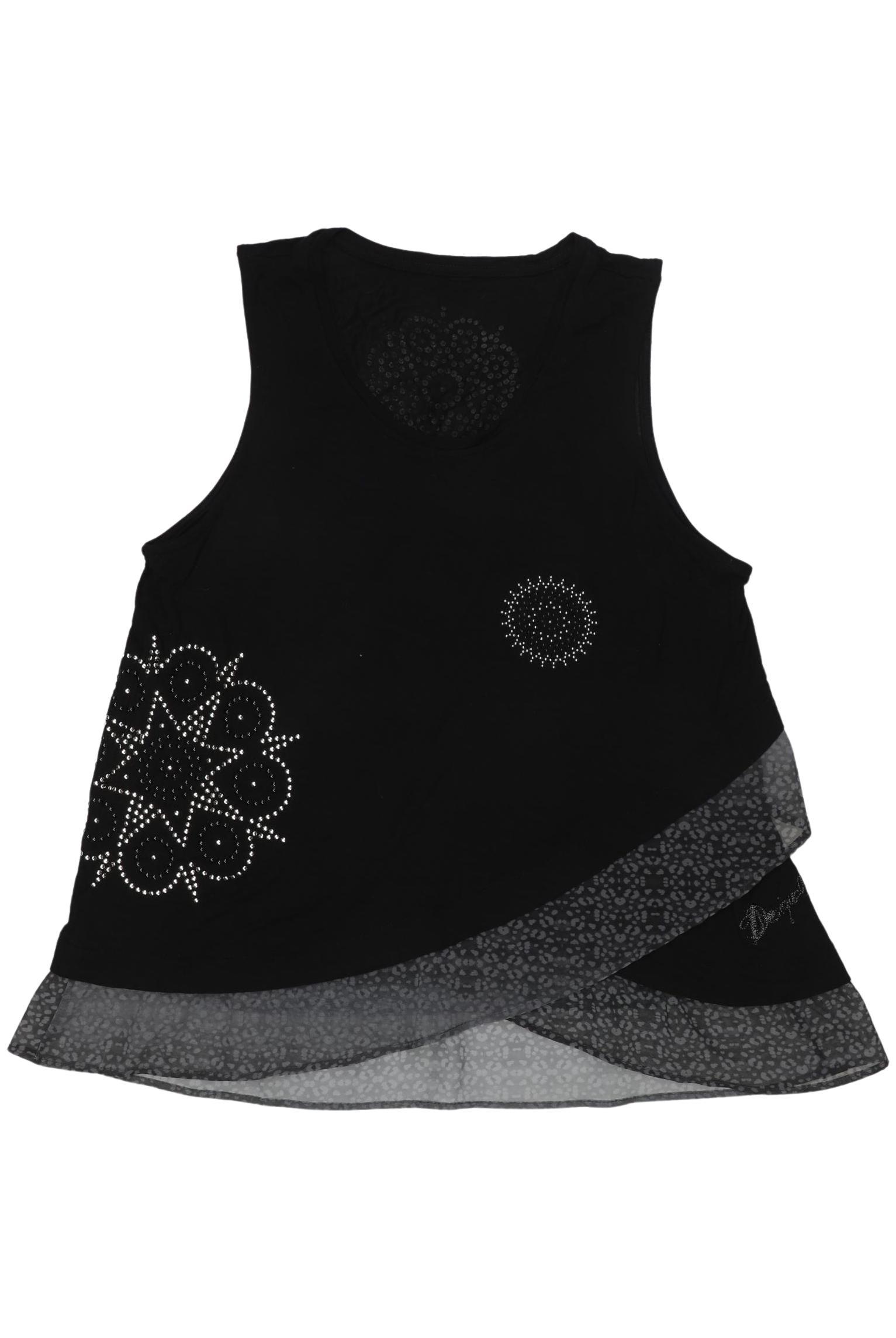 

Desigual Damen Top, schwarz, Gr. 42