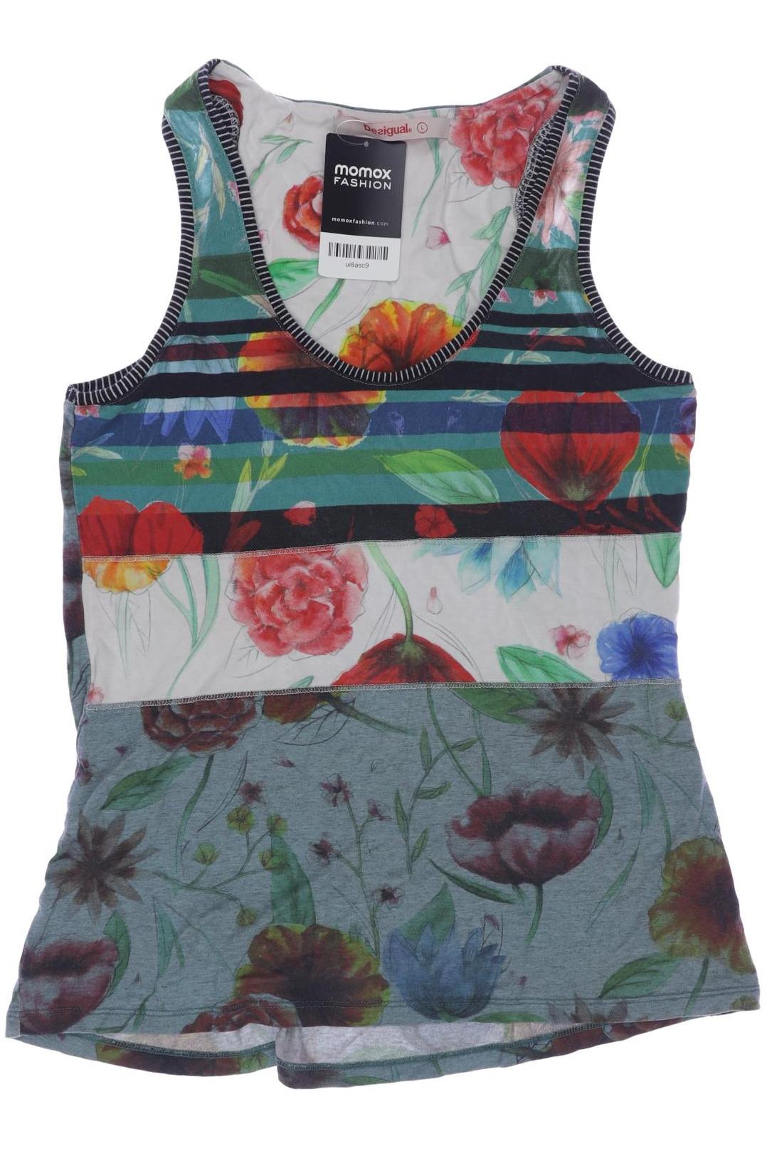

Desigual Damen Top, türkis, Gr. 42
