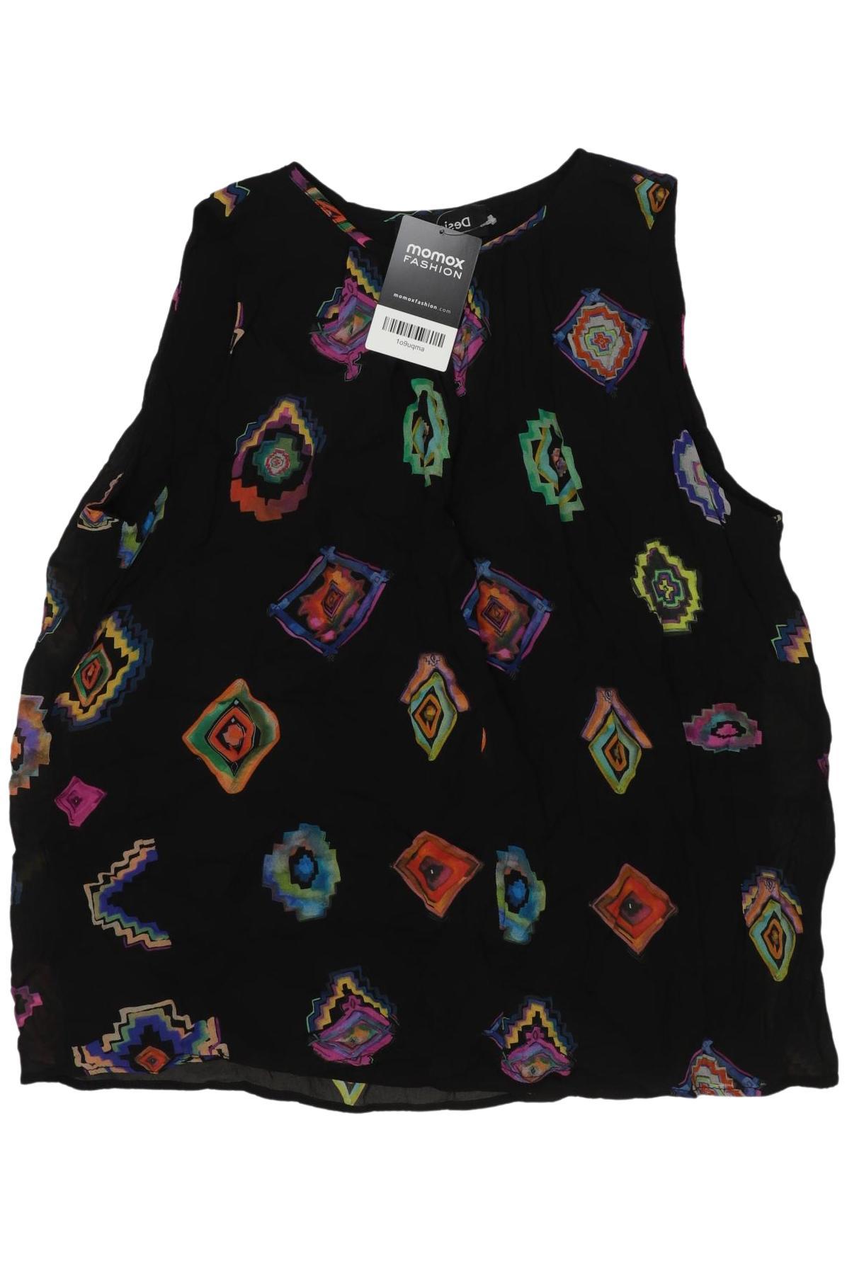 

Desigual Damen Top, schwarz, Gr. 38