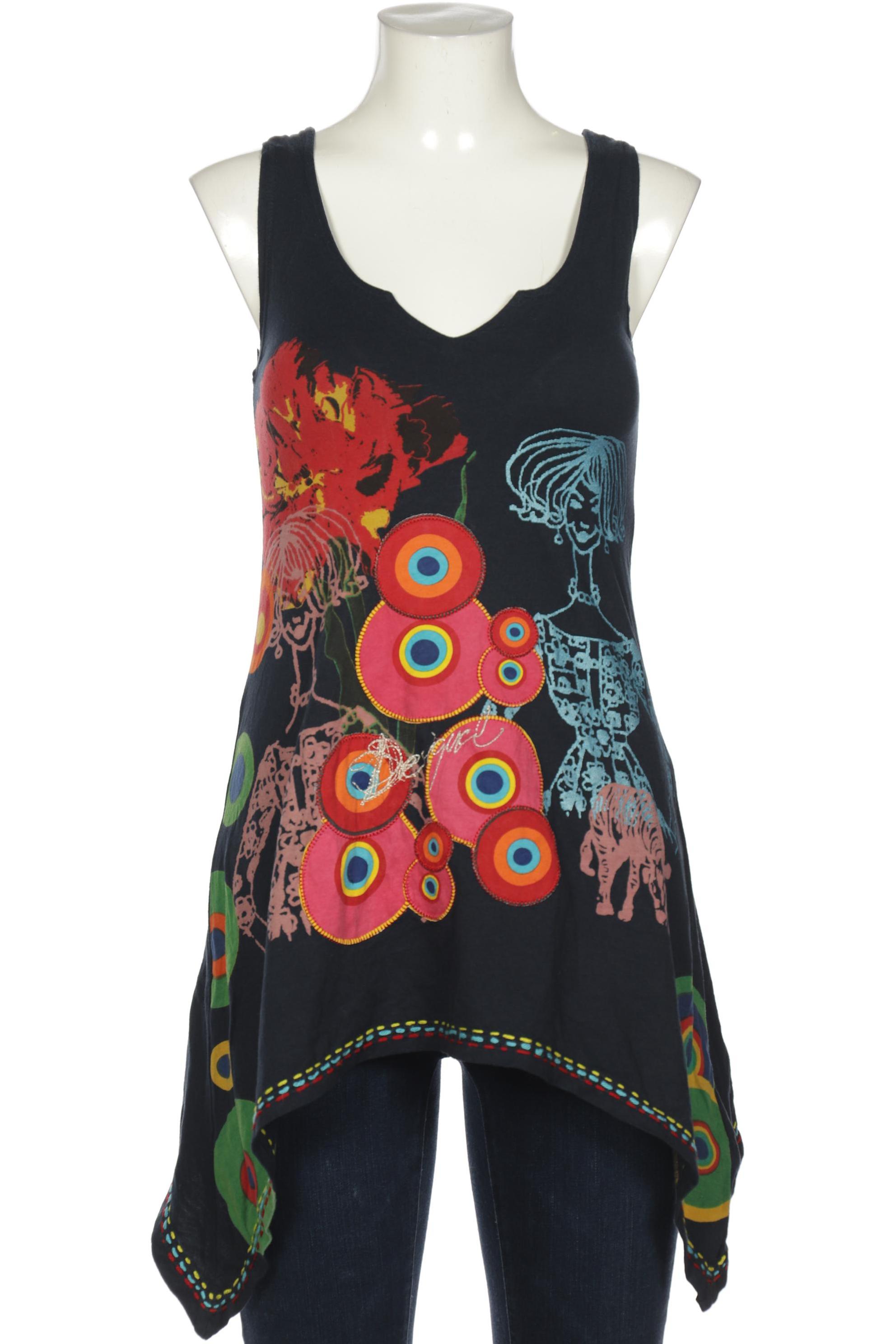 

Desigual Damen Top, marineblau, Gr. 38