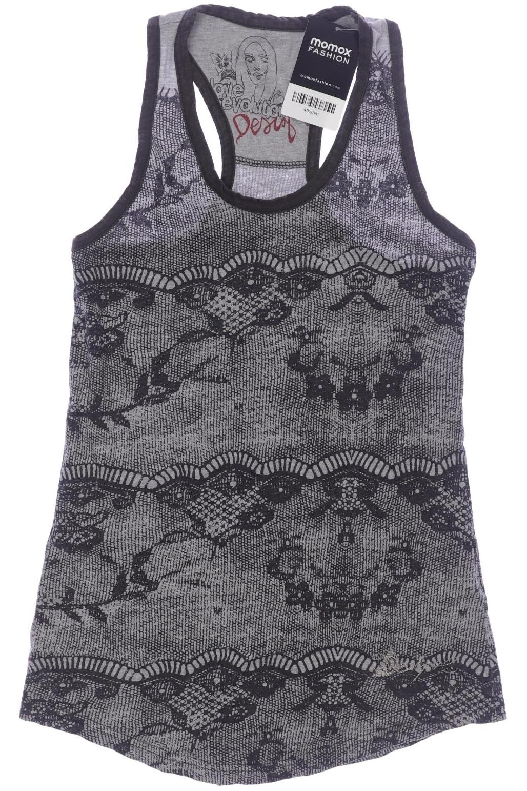 

Desigual Damen Top, grau, Gr. 34