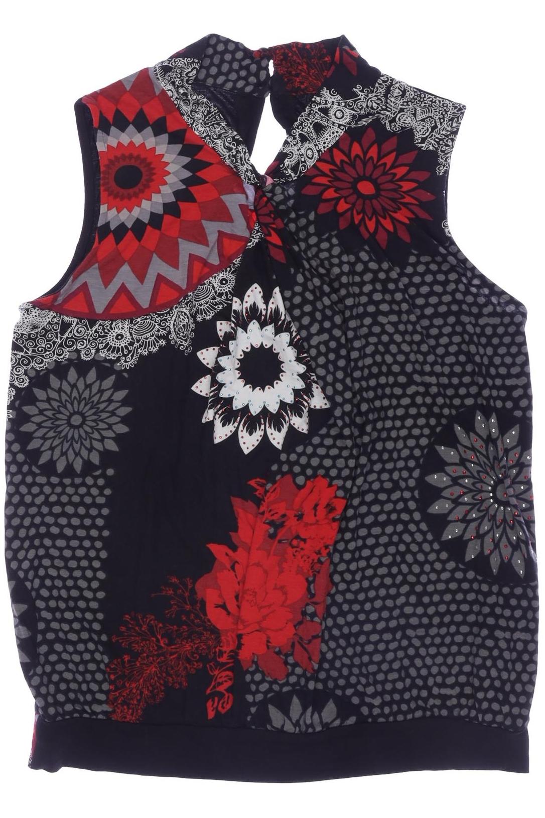 

Desigual Damen Top, schwarz, Gr. 38