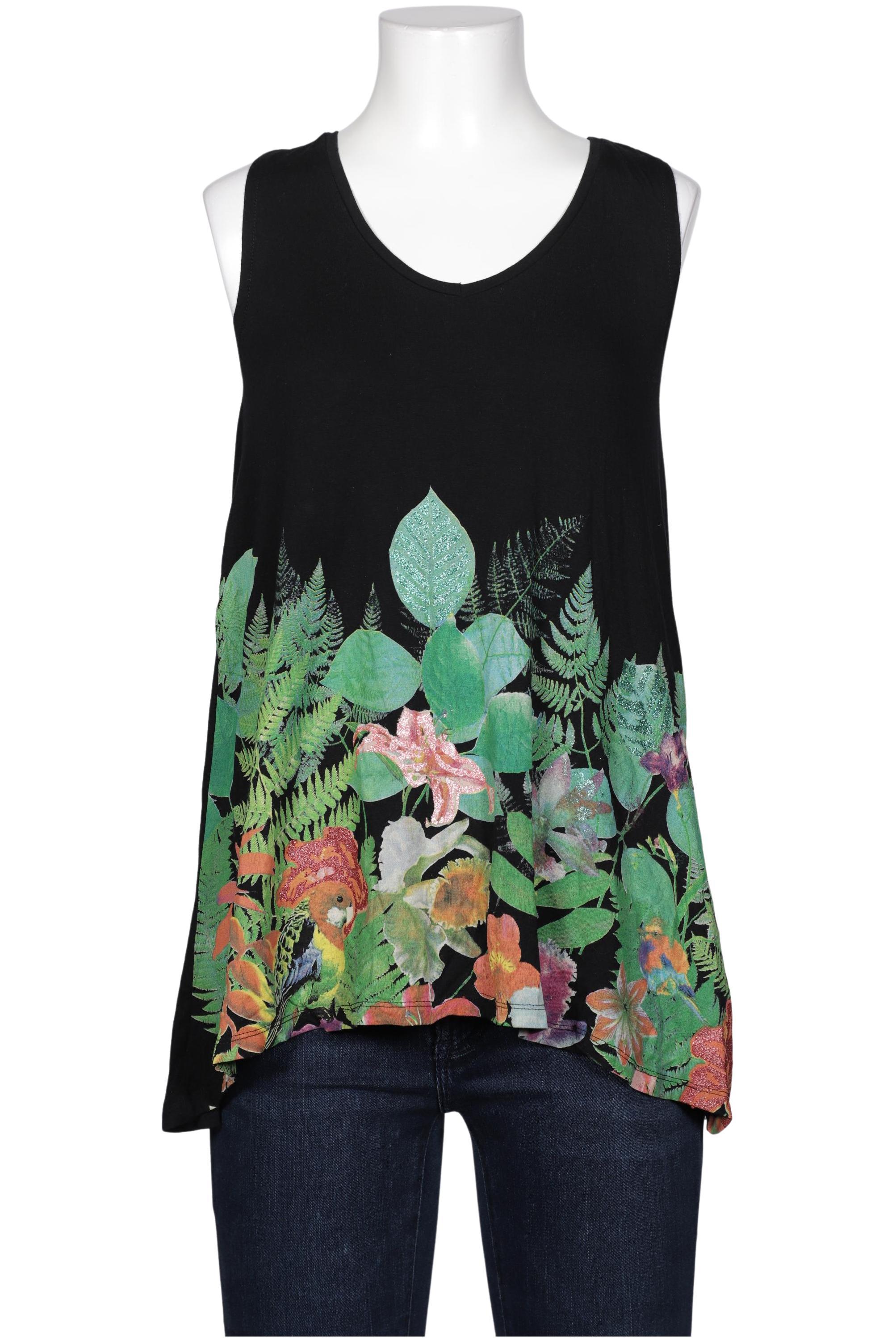 

Desigual Damen Top, schwarz, Gr. 36