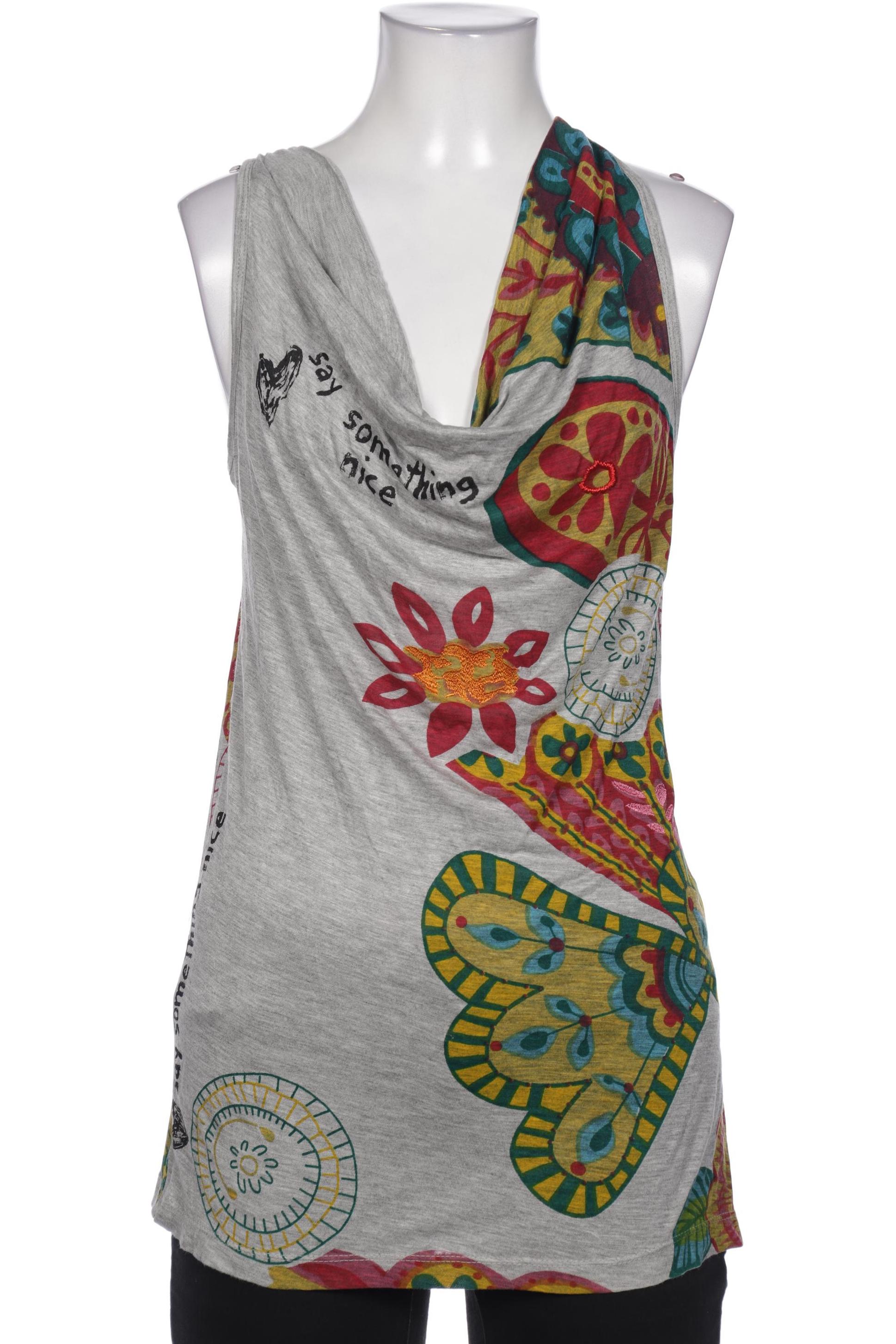 

Desigual Damen Top, grau, Gr. 36