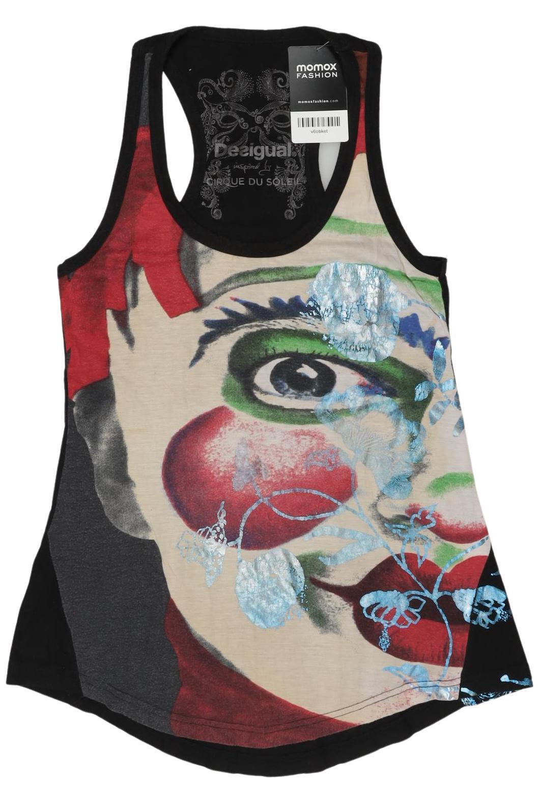 

Desigual Damen Top, schwarz, Gr. 38