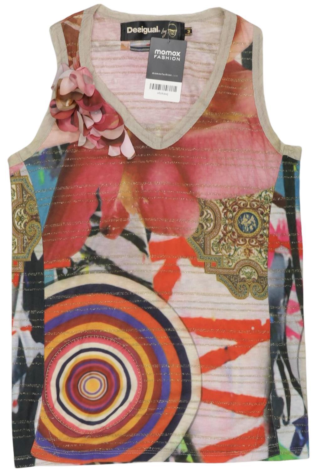 

Desigual Damen Top, mehrfarbig, Gr. 38