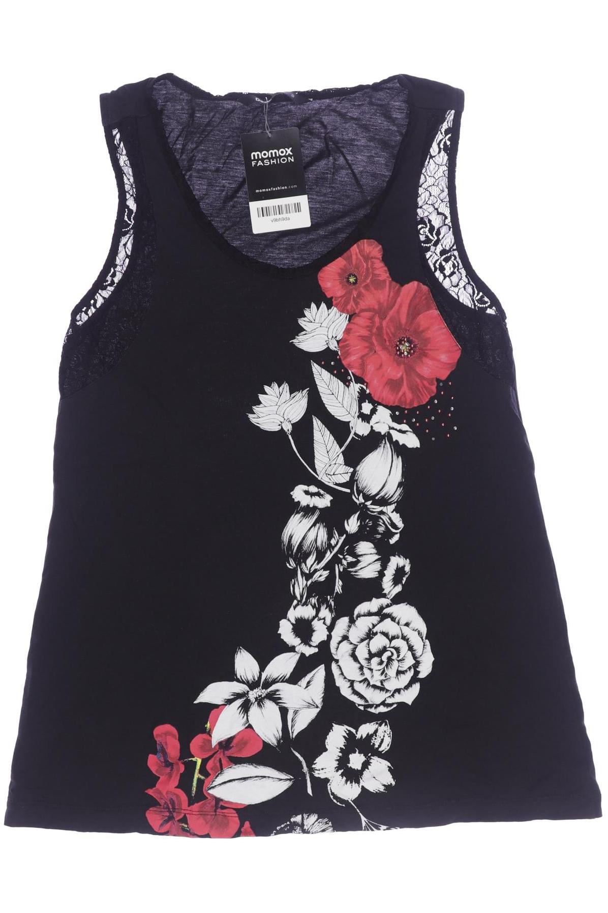 

Desigual Damen Top, schwarz, Gr. 36