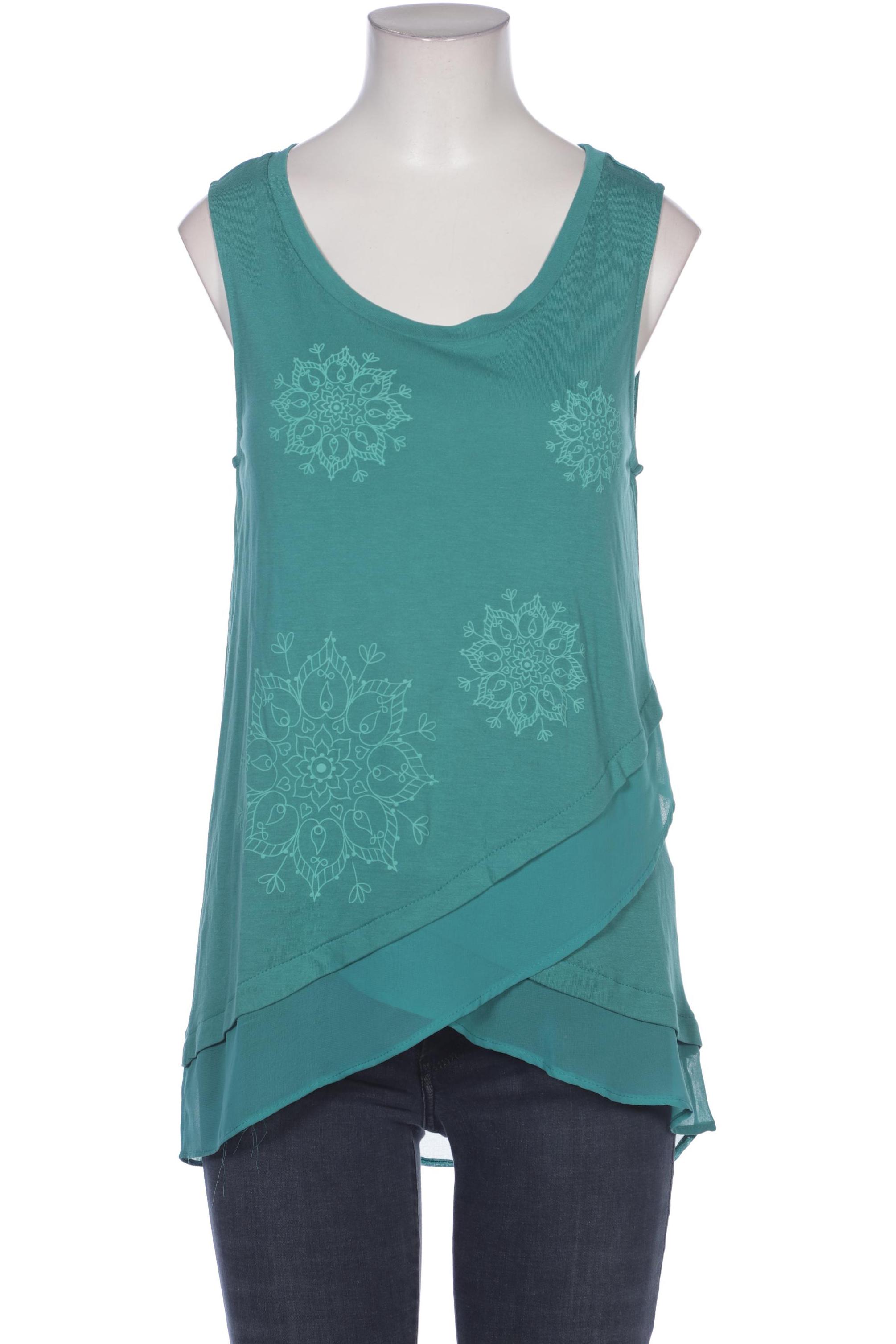 

Desigual Damen Top, türkis, Gr. 38