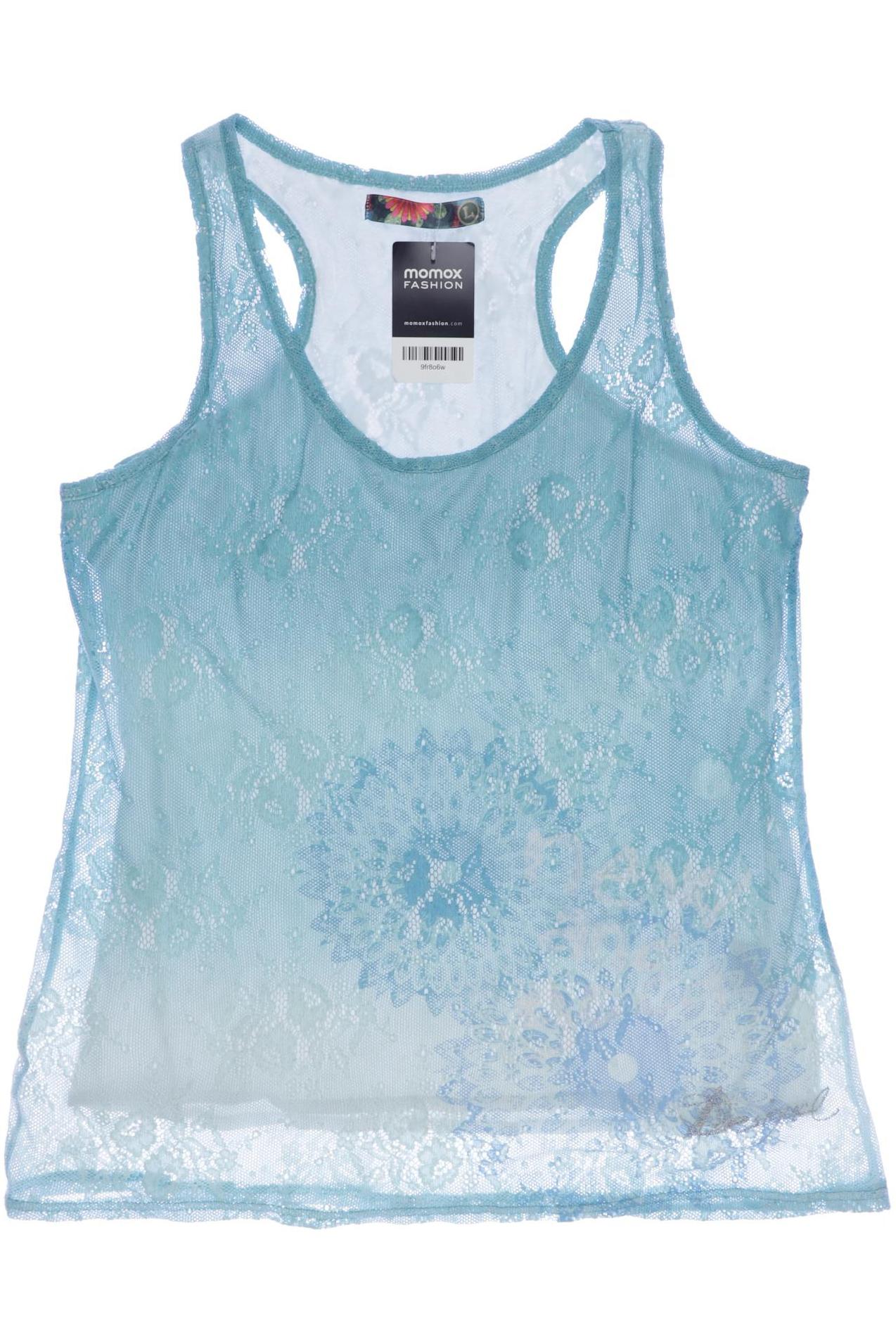 

Desigual Damen Top, türkis, Gr. 42