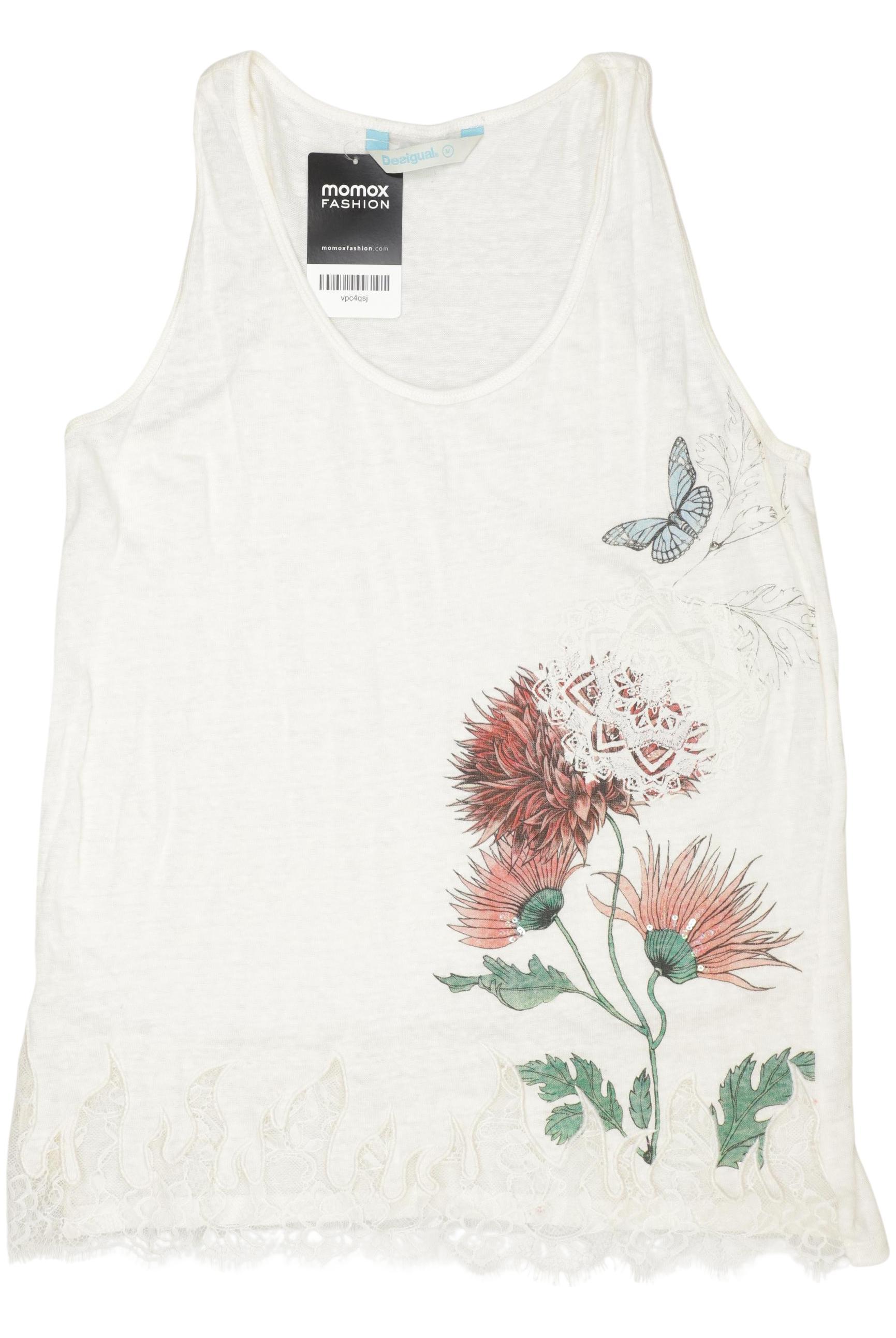 

Desigual Damen Top, cremeweiß, Gr. 38