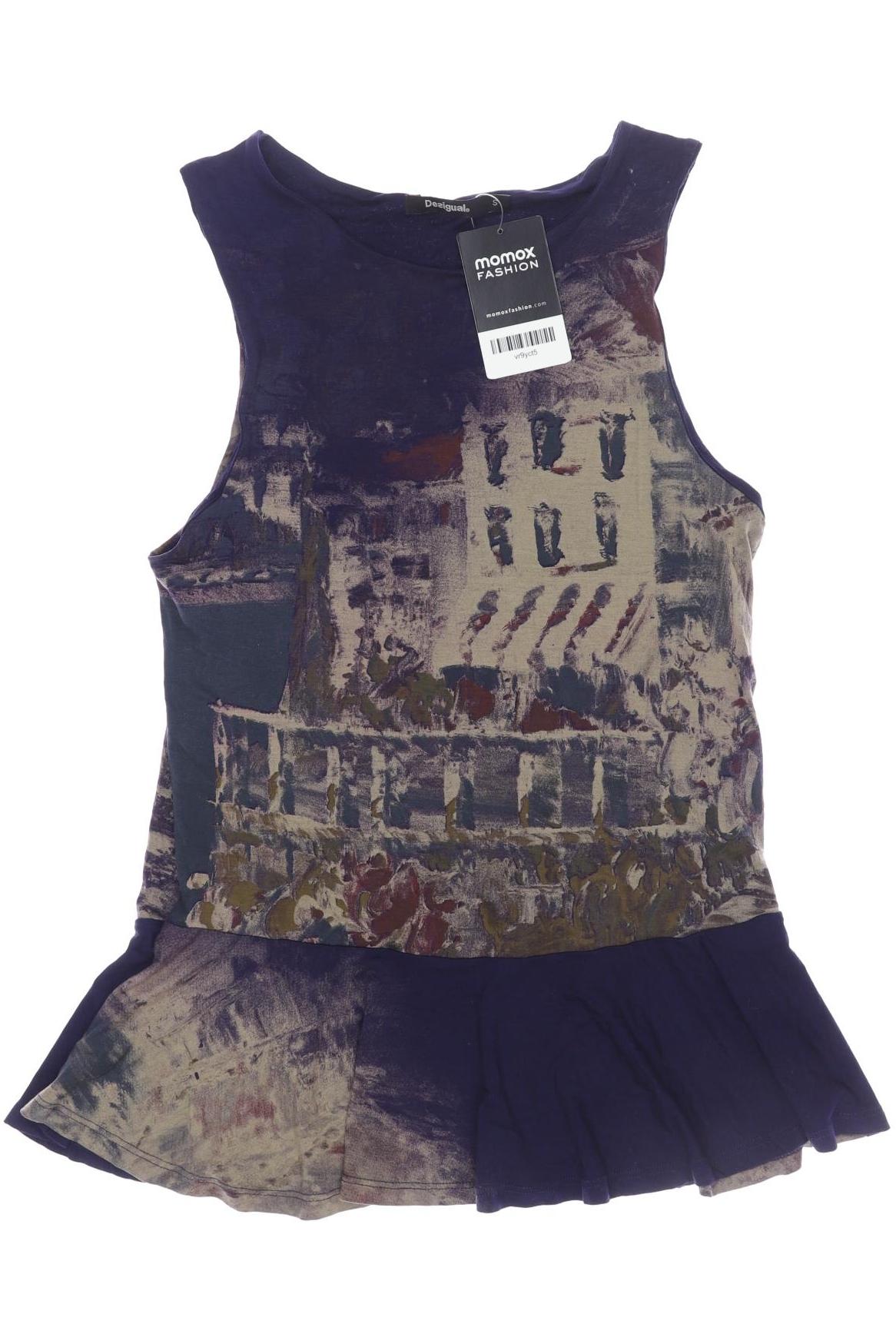 

Desigual Damen Top, marineblau, Gr. 36