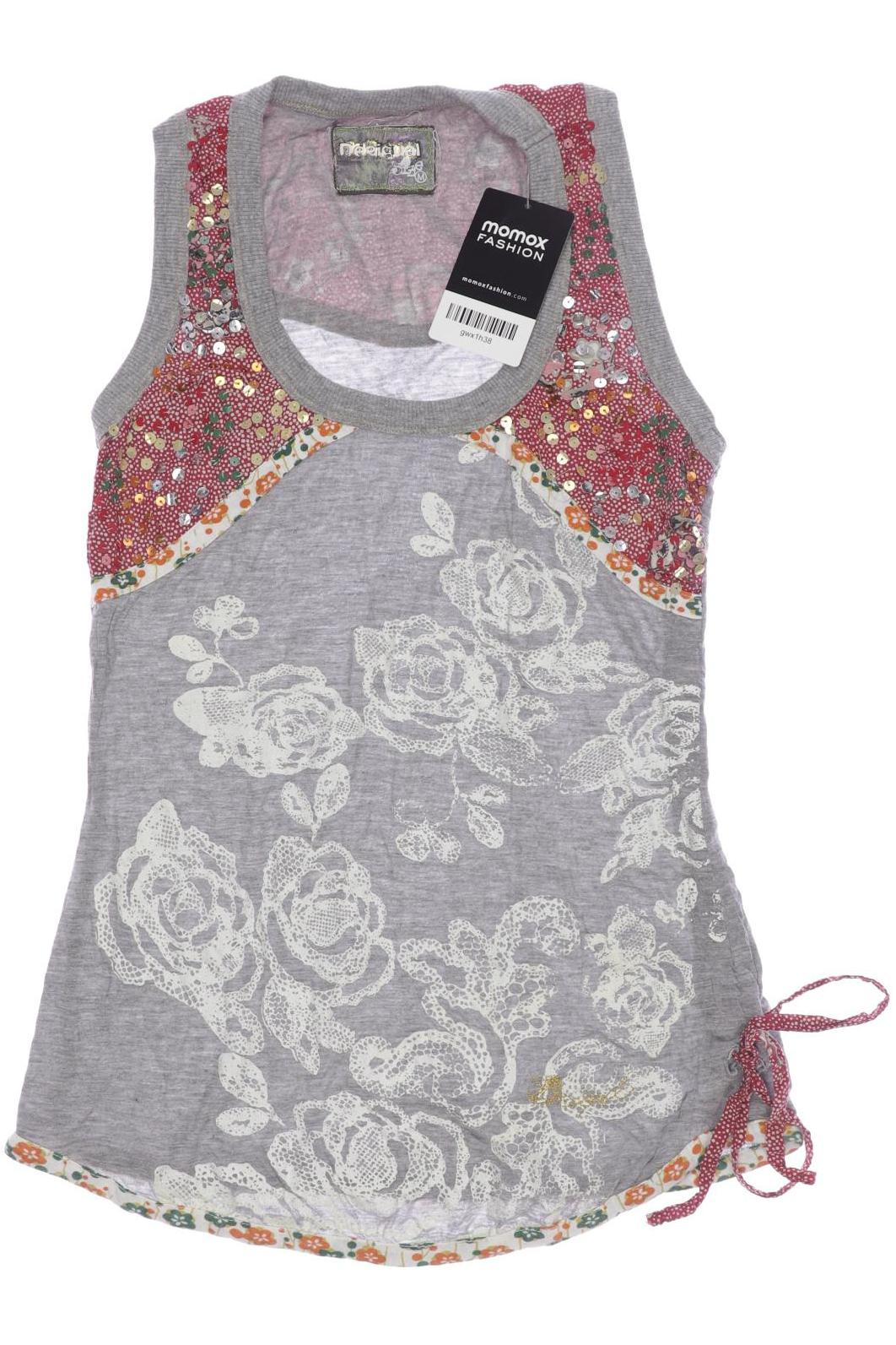 

Desigual Damen Top, grau, Gr. 38