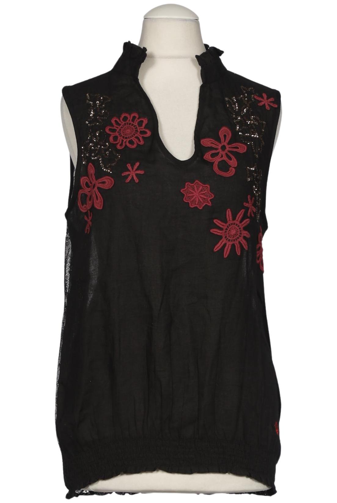

Desigual Damen Top, schwarz, Gr. 36