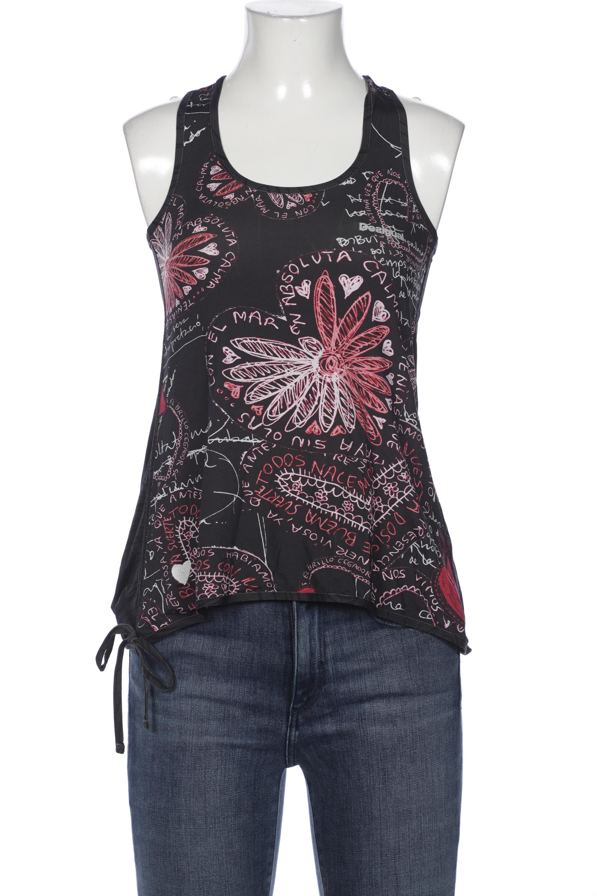 

Desigual Damen Top, schwarz, Gr. 34