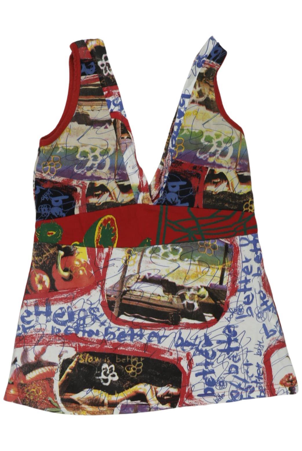 

Desigual Damen Top, mehrfarbig, Gr. 42