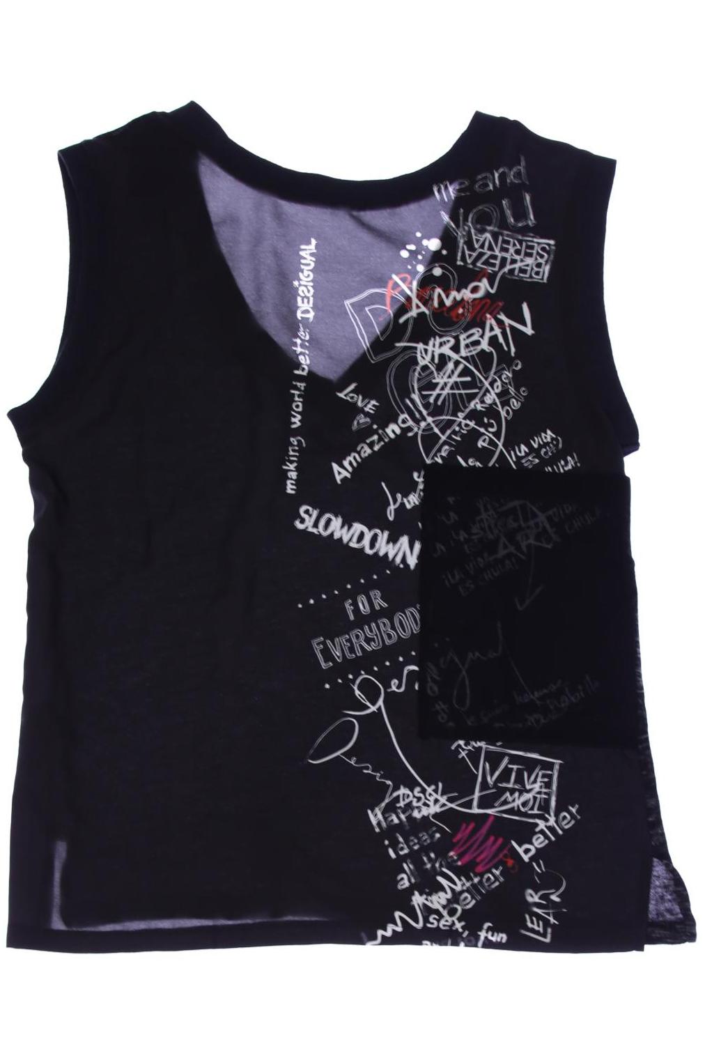 

Desigual Damen Top, schwarz, Gr. 36