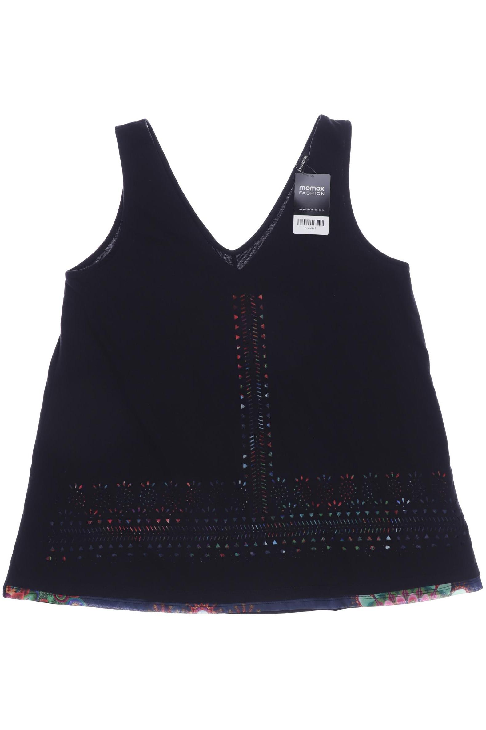 

Desigual Damen Top, schwarz, Gr. 44