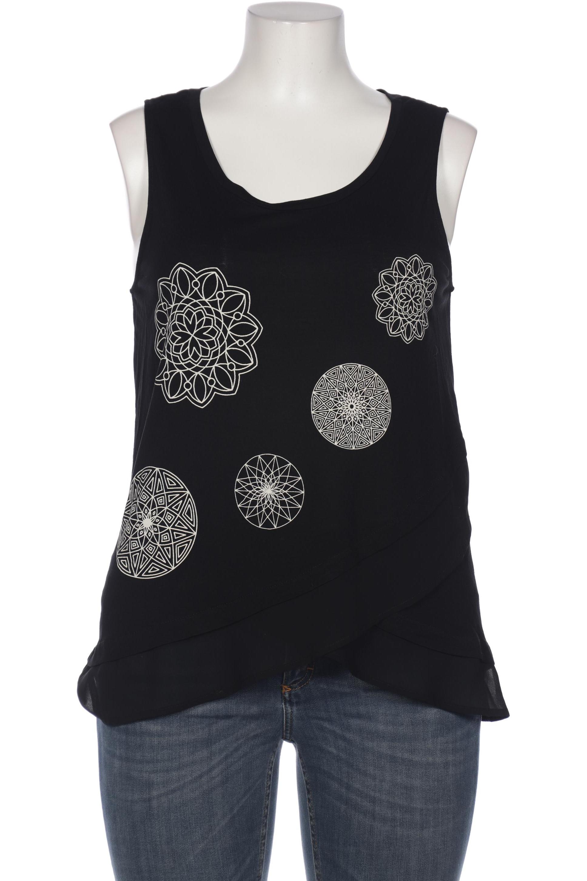 

Desigual Damen Top, schwarz, Gr. 44