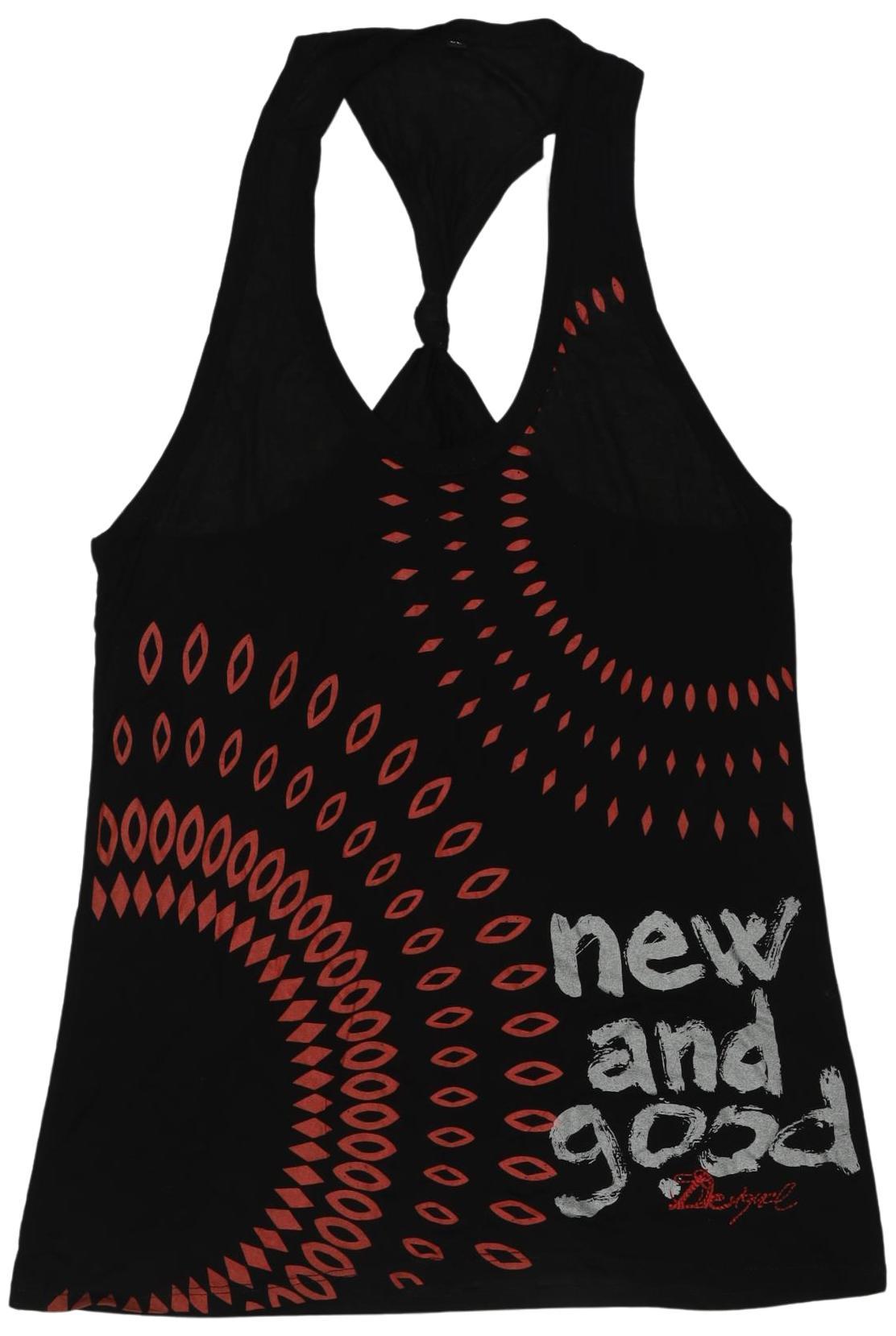 

Desigual Damen Top, schwarz, Gr. 44