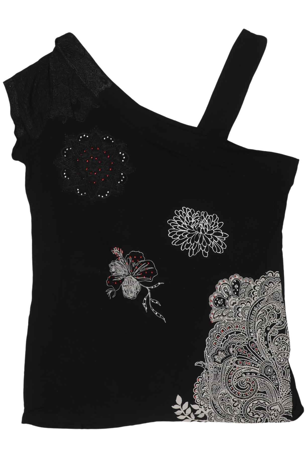 

Desigual Damen Top, schwarz, Gr. 44