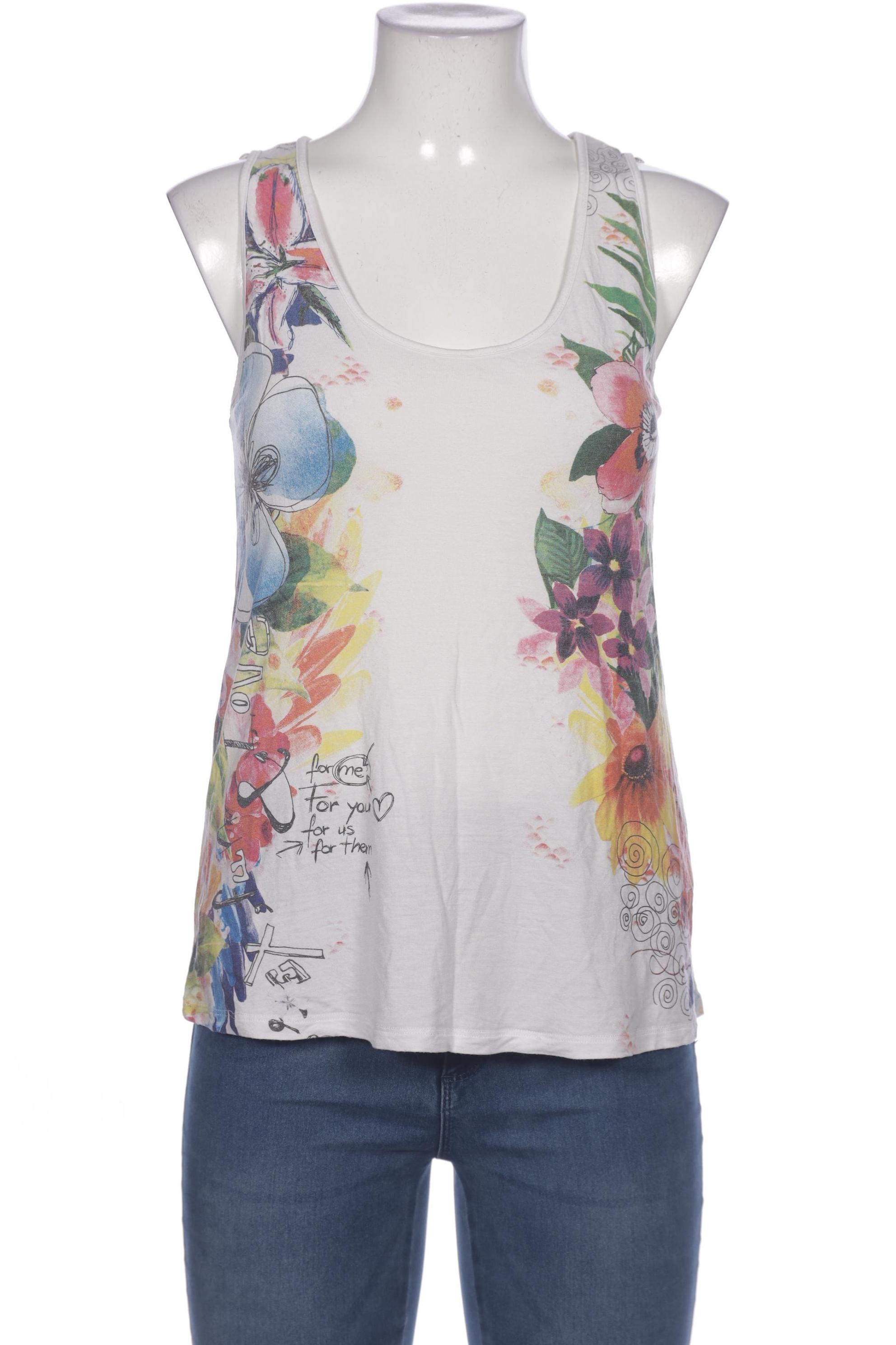 

Desigual Damen Top, weiß, Gr. 42