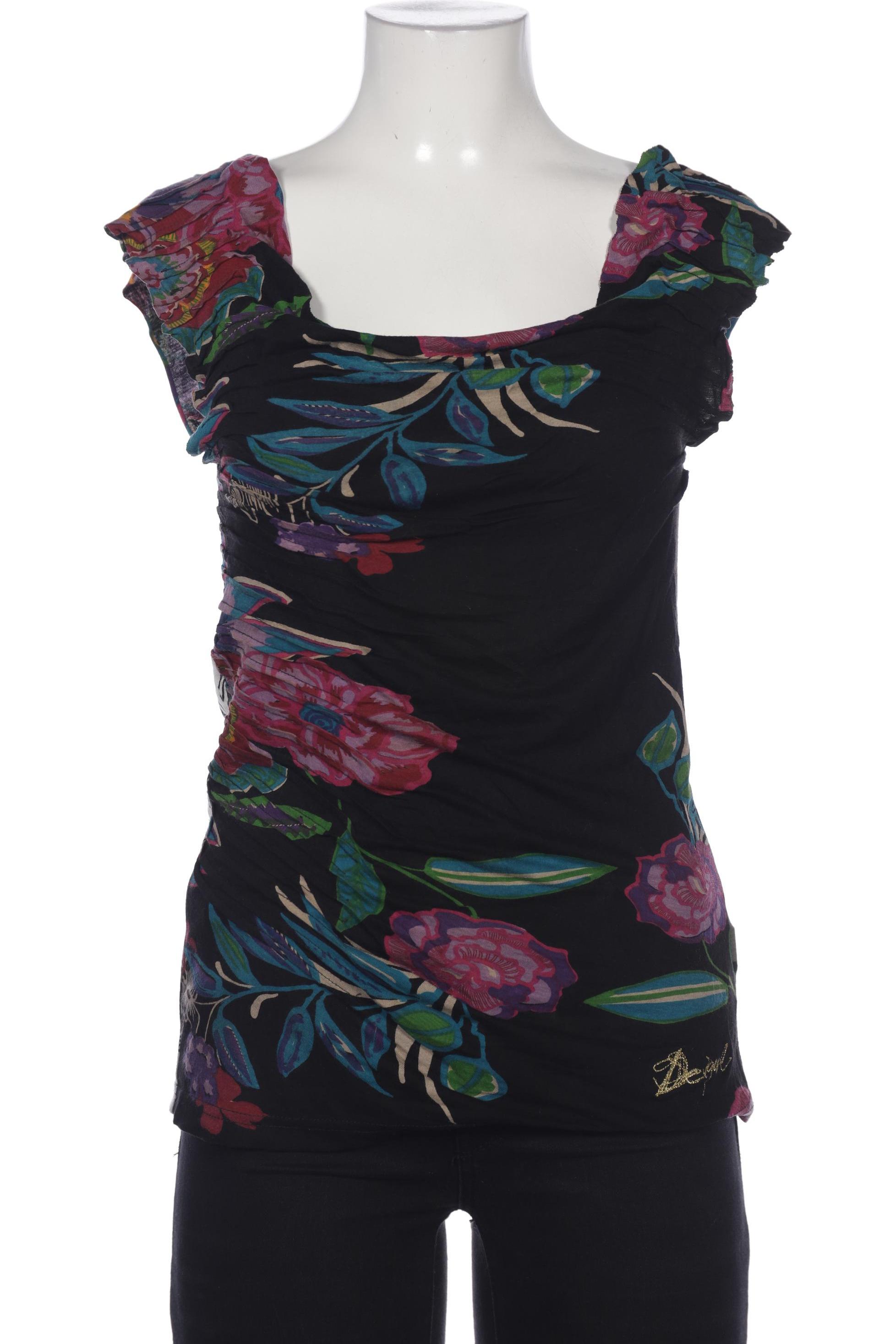 

Desigual Damen Top, schwarz, Gr. 38