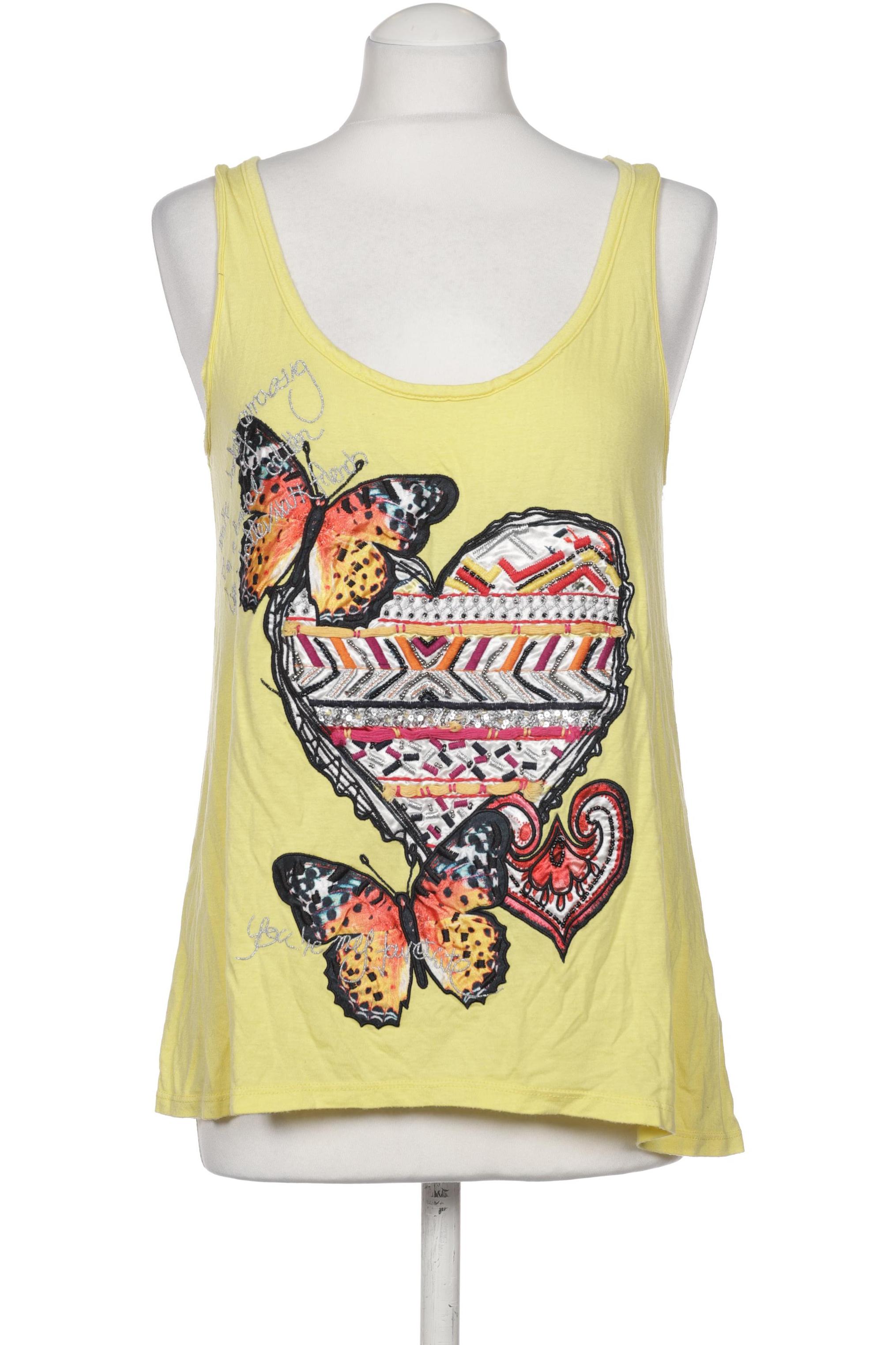 

Desigual Damen Top, gelb, Gr. 38