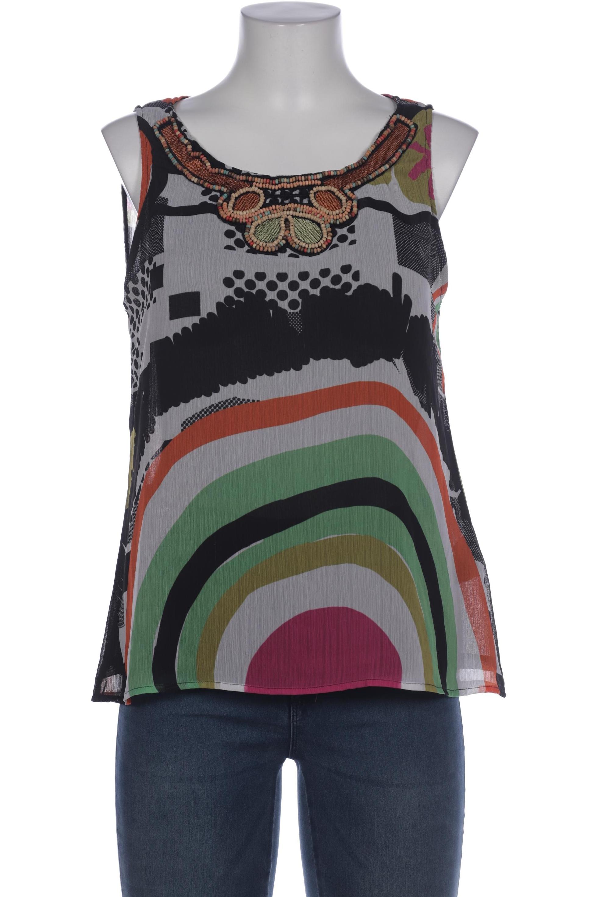 

Desigual Damen Top, schwarz, Gr. 42