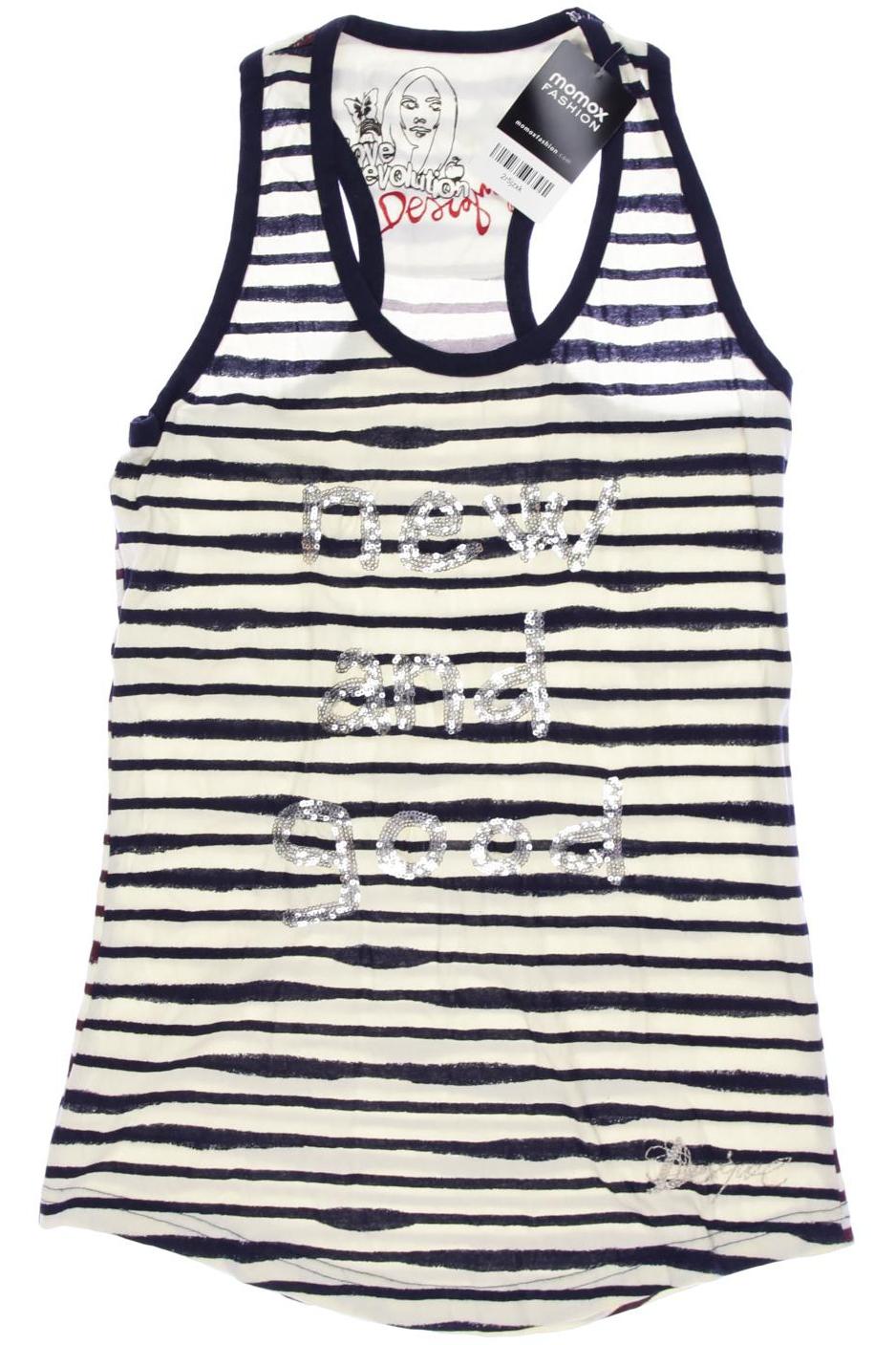 

Desigual Damen Top, cremeweiß, Gr. 36