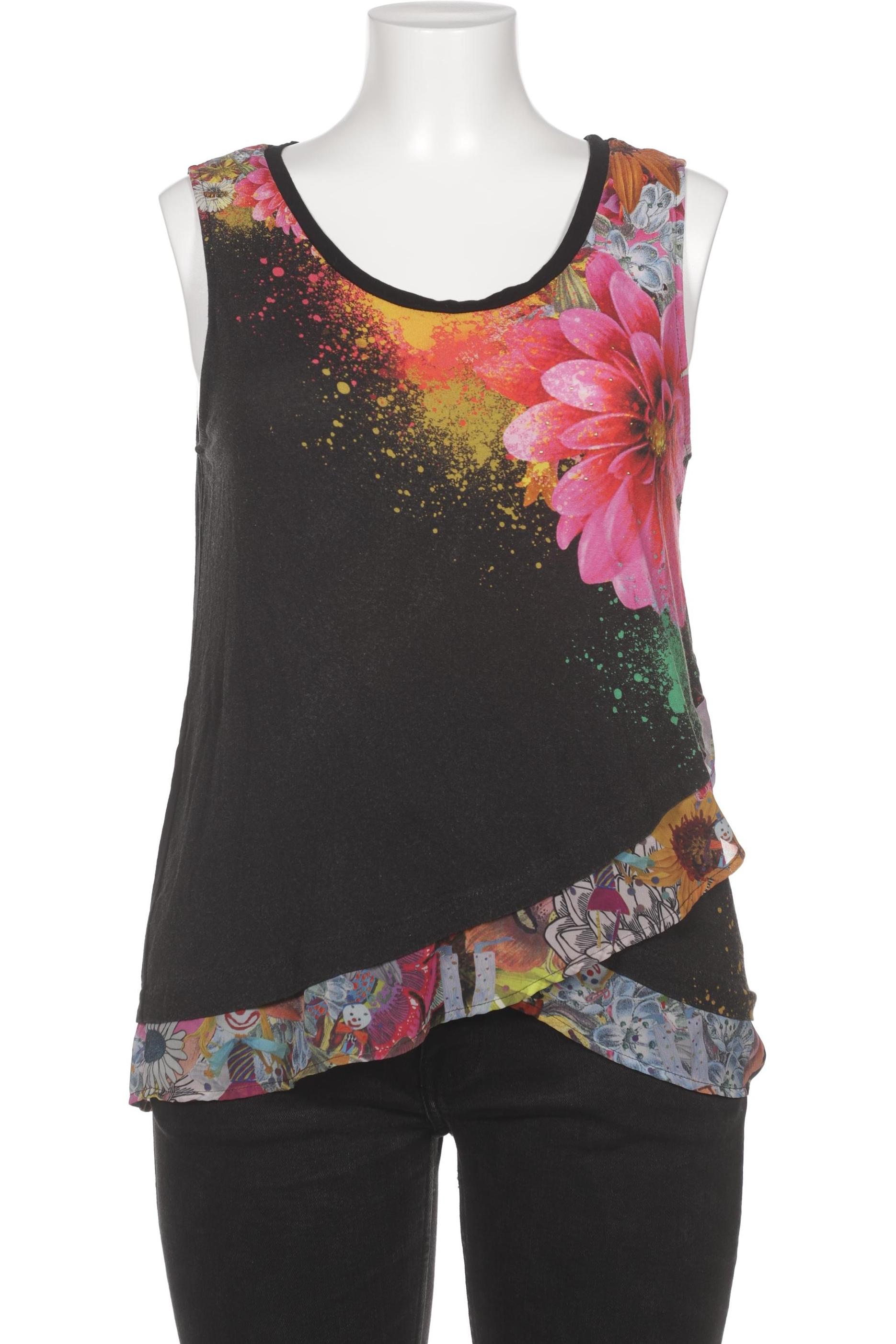 

Desigual Damen Top, schwarz, Gr. 44
