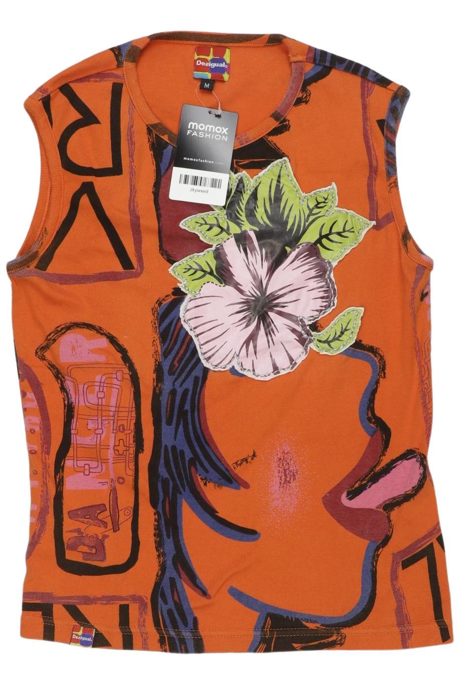 

Desigual Damen Top, orange, Gr. 38