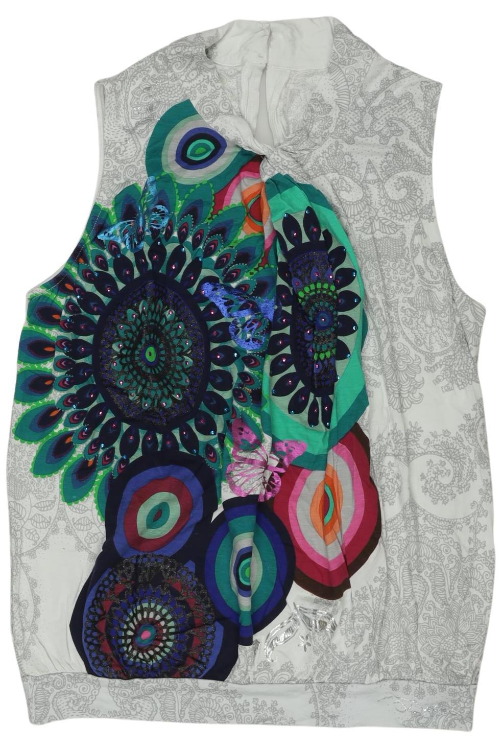 

Desigual Damen Top, mehrfarbig, Gr. 42