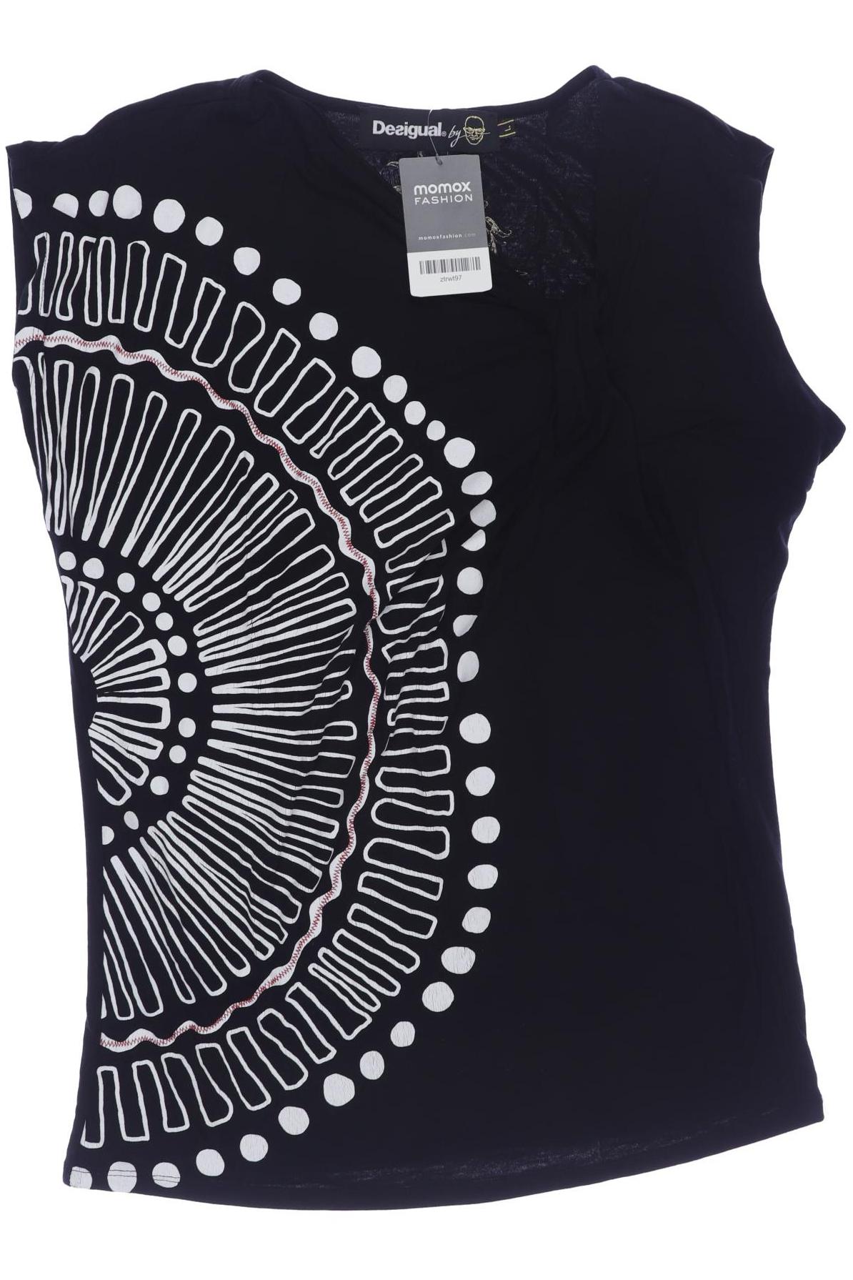 

Desigual Damen Top, schwarz, Gr. 42