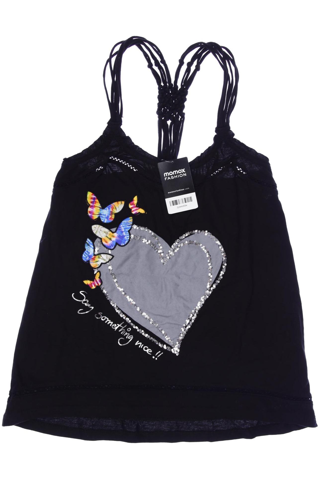 

Desigual Damen Top, schwarz, Gr. 36