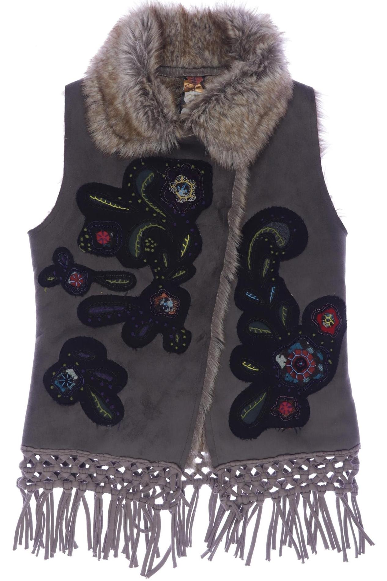 

Desigual Damen Weste, grau, Gr. 42
